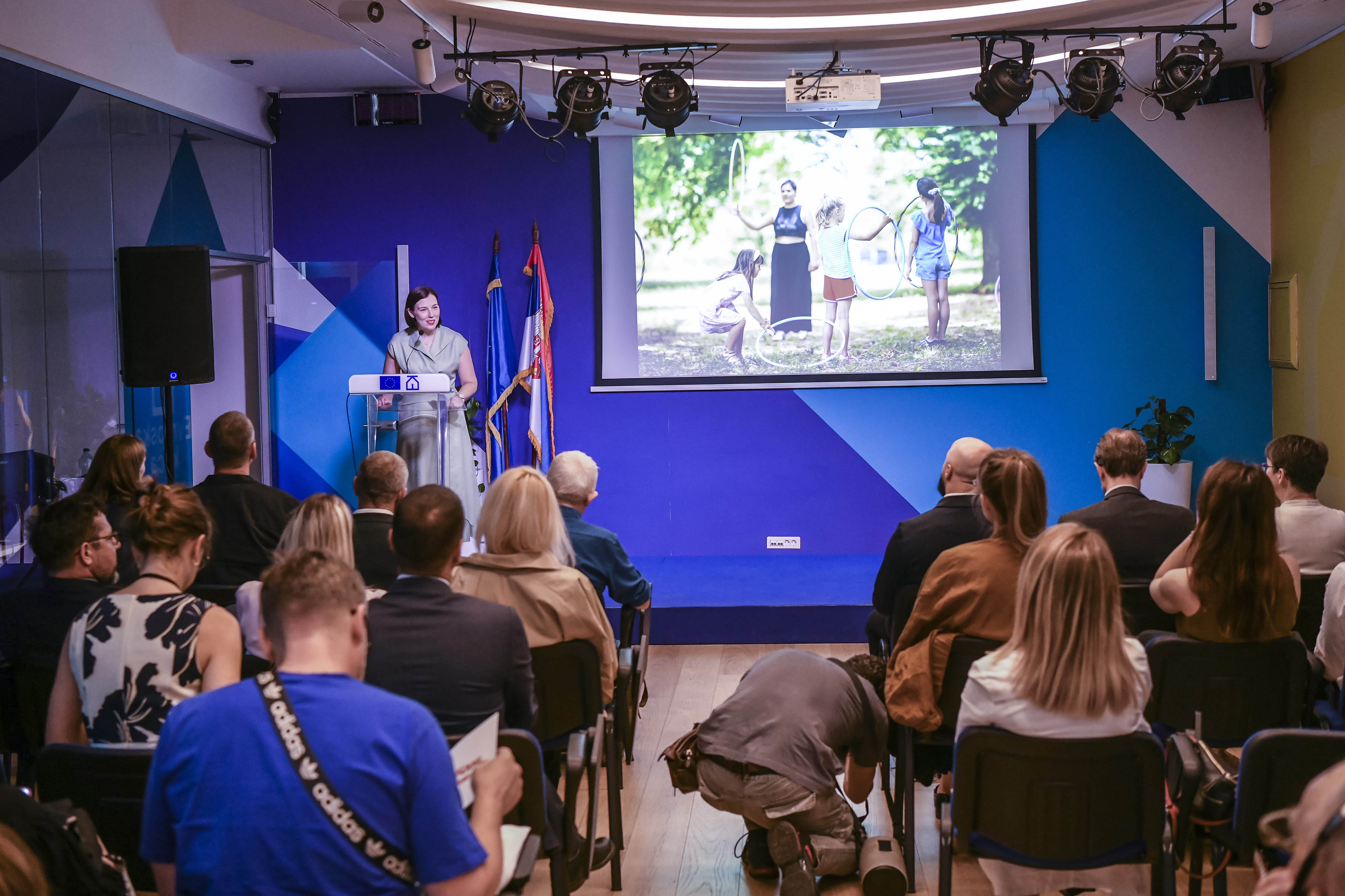 Beograd 03.07.2026. Konferencija za novinare povodom 18. književnog festivala Krokodil održana je u Evropskoj kući. Krokodil, pres konferencija, kzš, kzn Foto: Goran Srdanov/Nova.rs