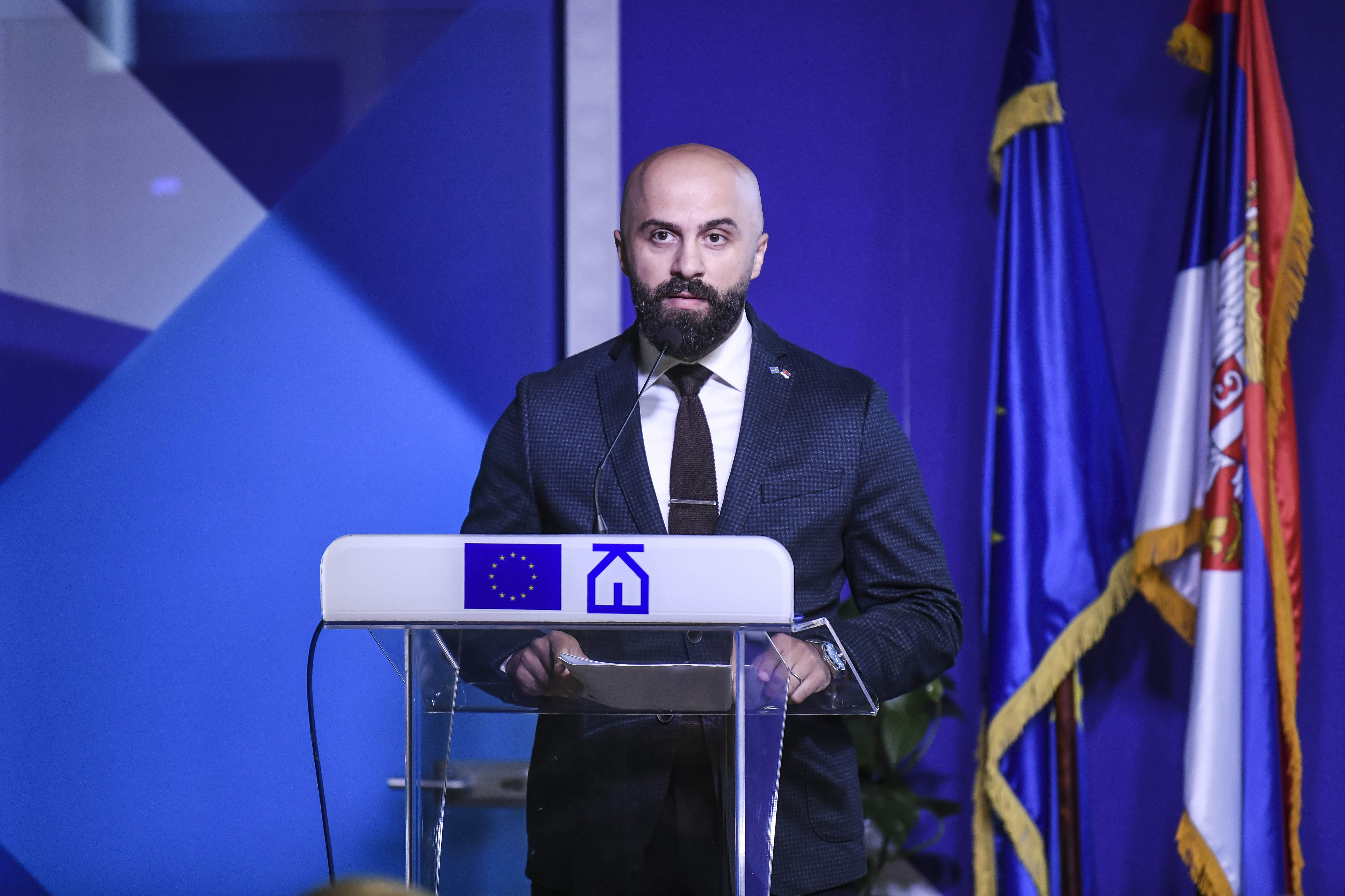Beograd 03.07.2026. Konferencija za novinare povodom 18. književnog festivala Krokodil održana je u Evropskoj kući. Krokodil, pres konferencija, kzš, kzn Foto: Goran Srdanov/Nova.rs