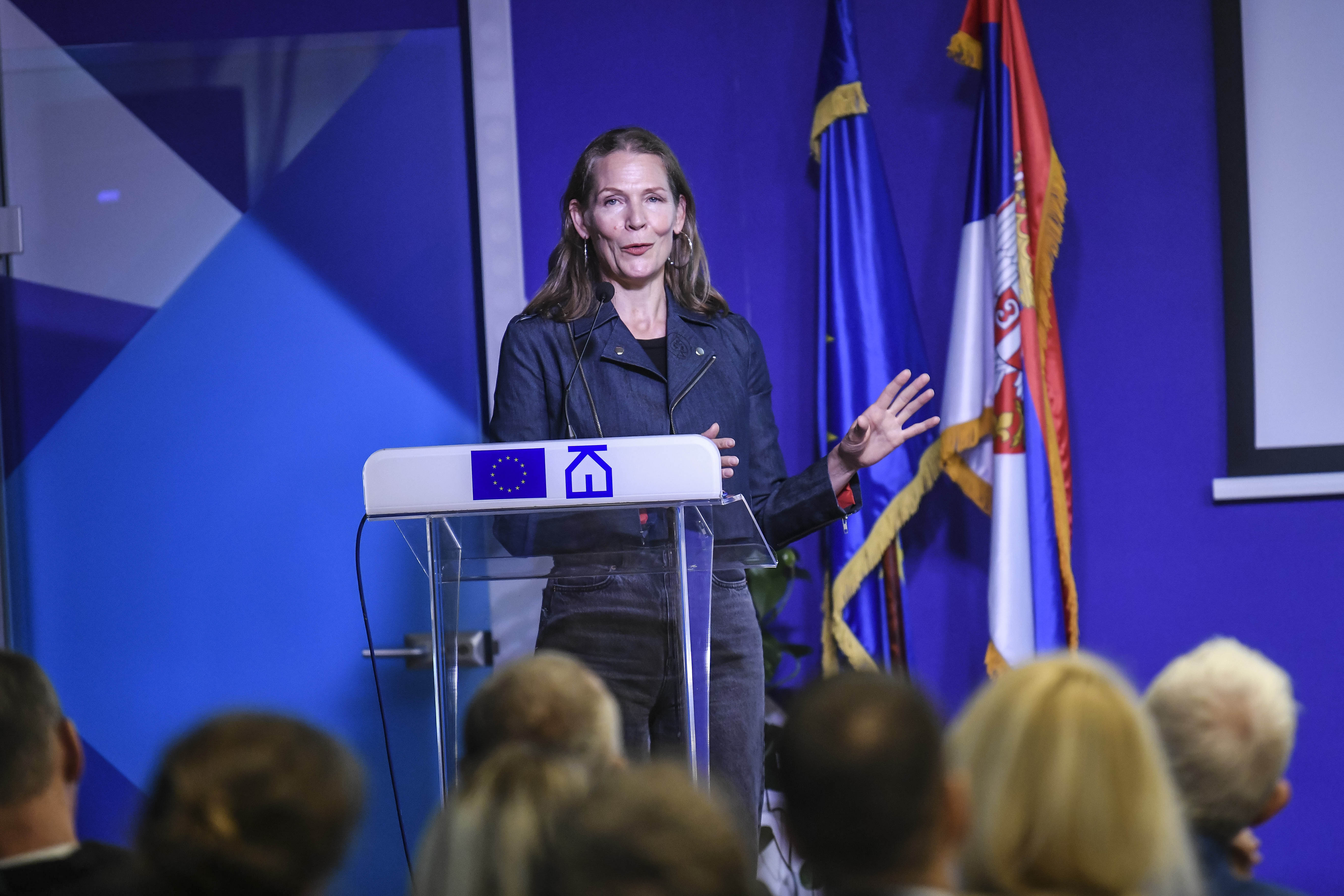 Beograd 03.07.2026. Konferencija za novinare povodom 18. književnog festivala Krokodil održana je u Evropskoj kući. Krokodil, pres konferencija, kzš, kzn Foto: Goran Srdanov/Nova.rs