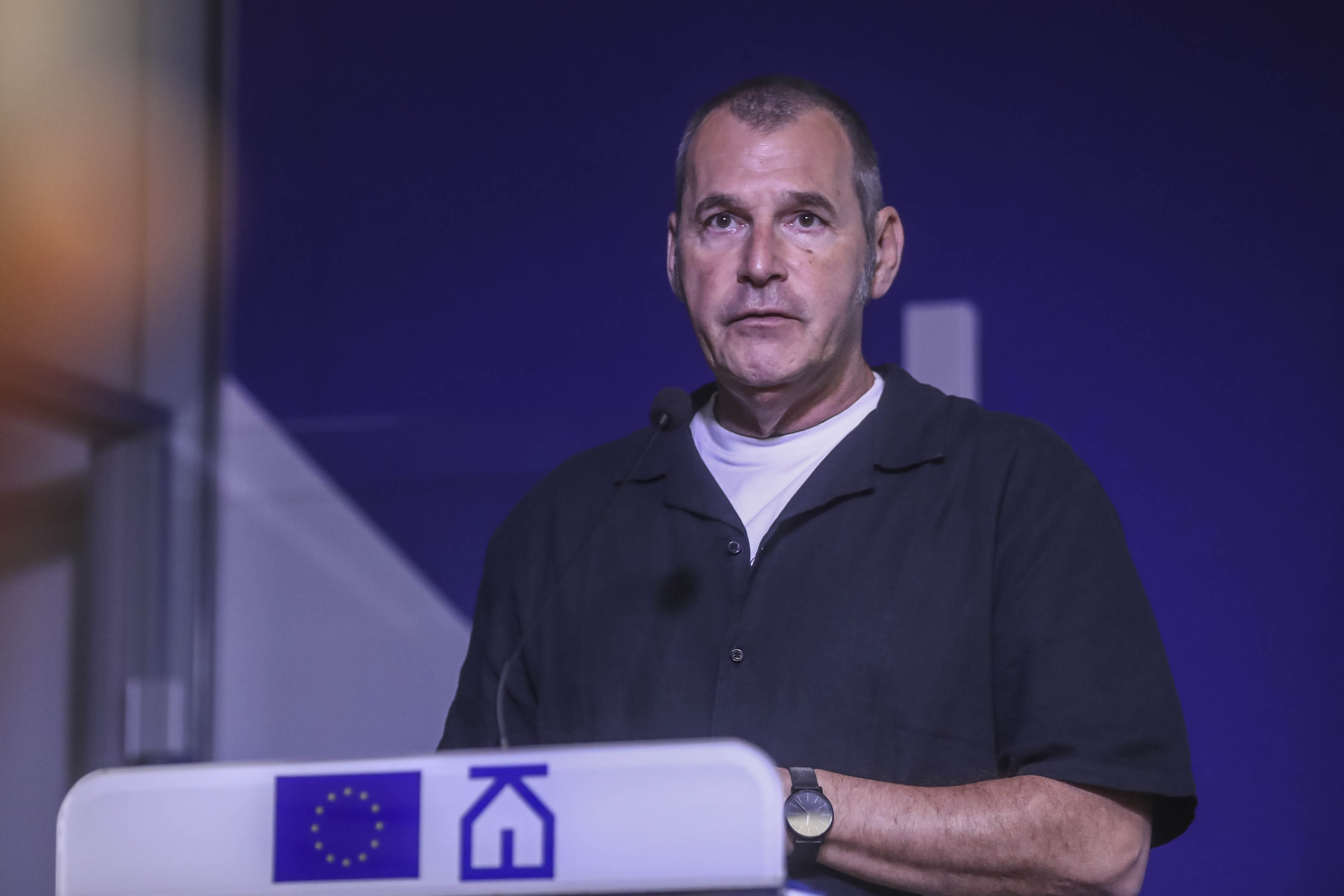Beograd 03.07.2026. Vladimir Arsenijević. Konferencija za novinare povodom 18. književnog festivala Krokodil održana je u Evropskoj kući. Krokodil, pres konferencija, kzš, kzn Foto: Goran Srdanov/Nova.rs