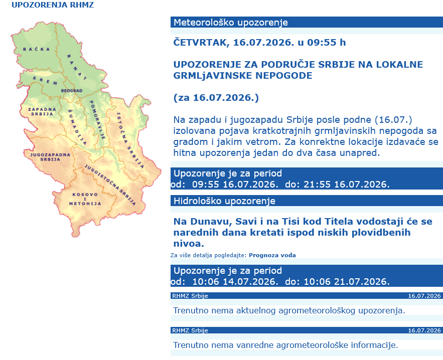 Screenshot 2026-07-16 at 10-25-10 RHMZ - Republički Hidrometeorološki zavod Srbije Kneza Višeslava 66 Beograd.png