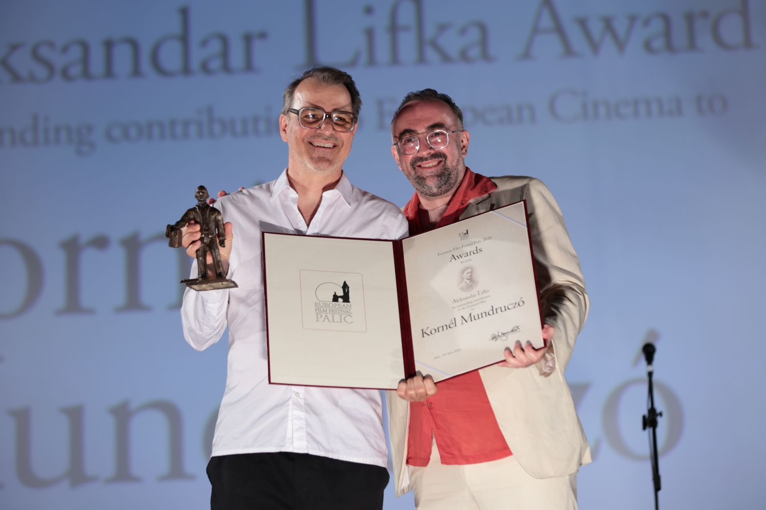 Kornél Mundruczó i Nikolaj Nikitin, foto Damir Vujković