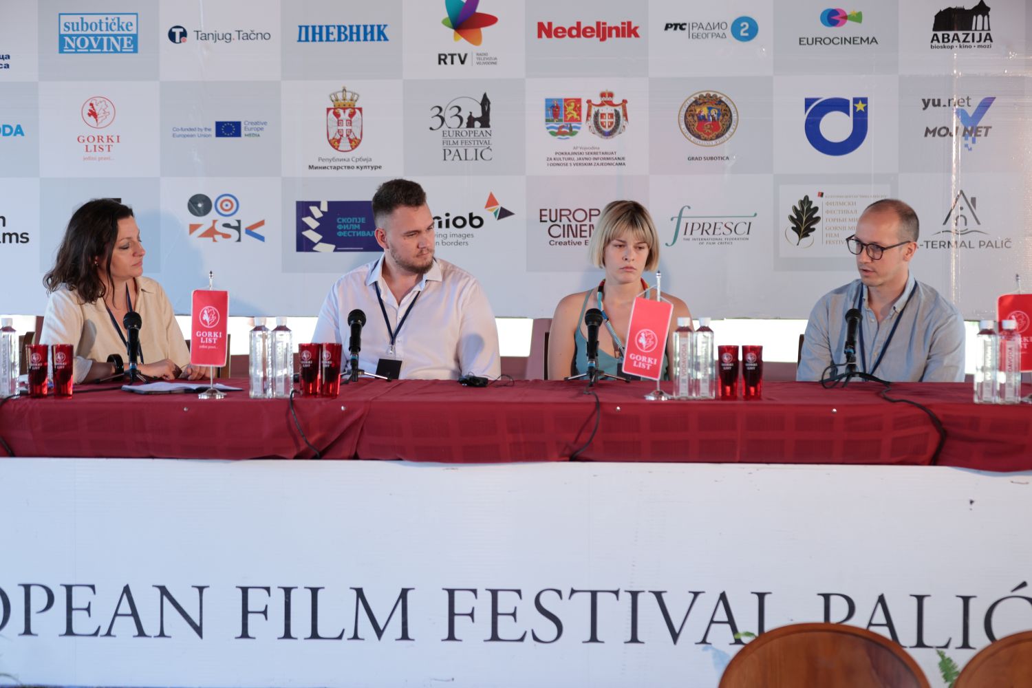 Ekipa filma Duplikart - Marko Glušič, Anđela Janković,  Boris Lukman.JPG