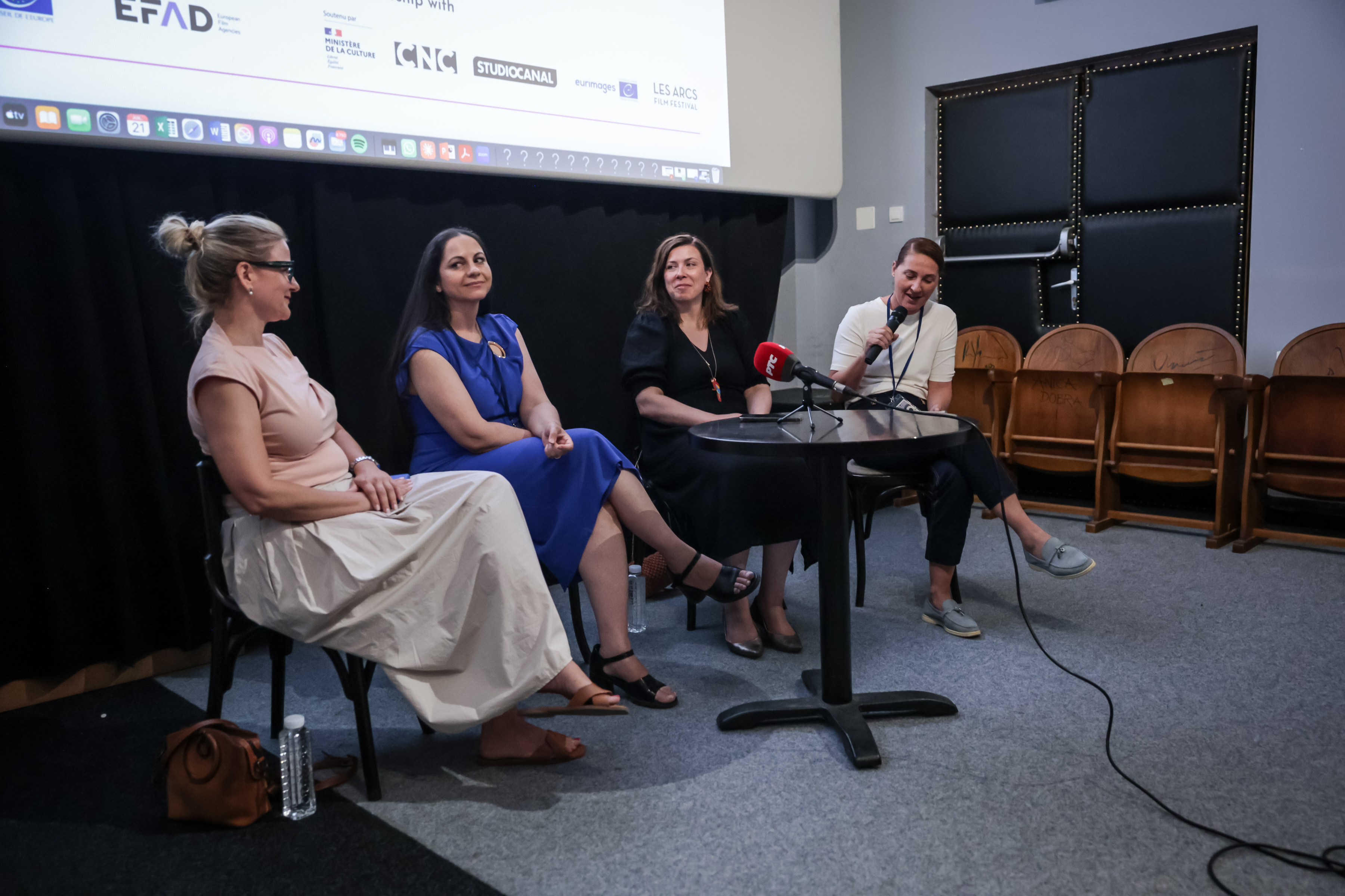 Panel o zastupljenosti žena u evropskoj kinematografiji, foto Damir Vujković (2).jpg Žene na filmu Panel