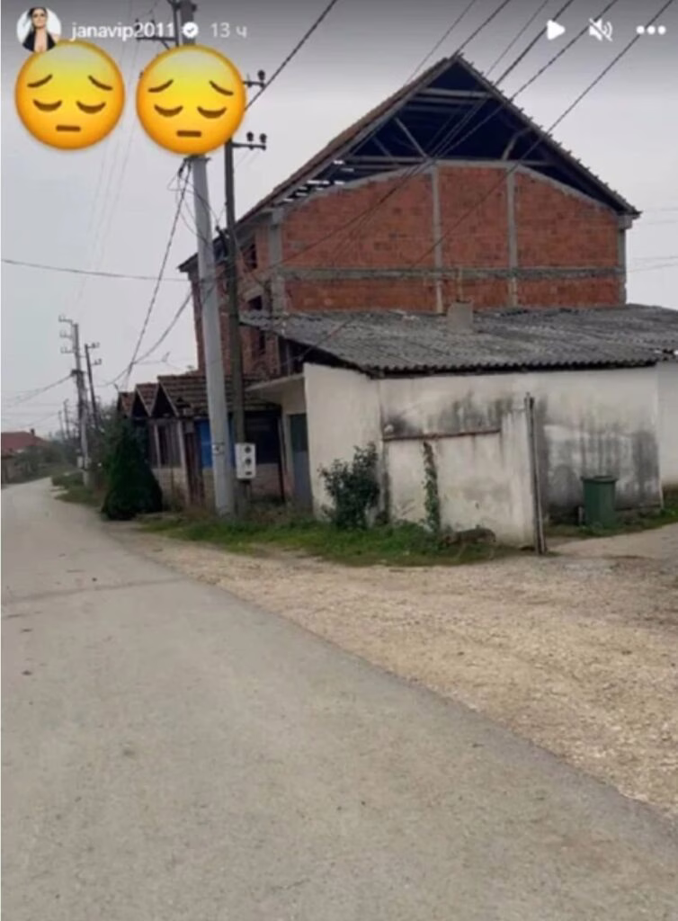 Foto: Instagram story janavip2011 / Jana Todorović, kuća na Kosovu