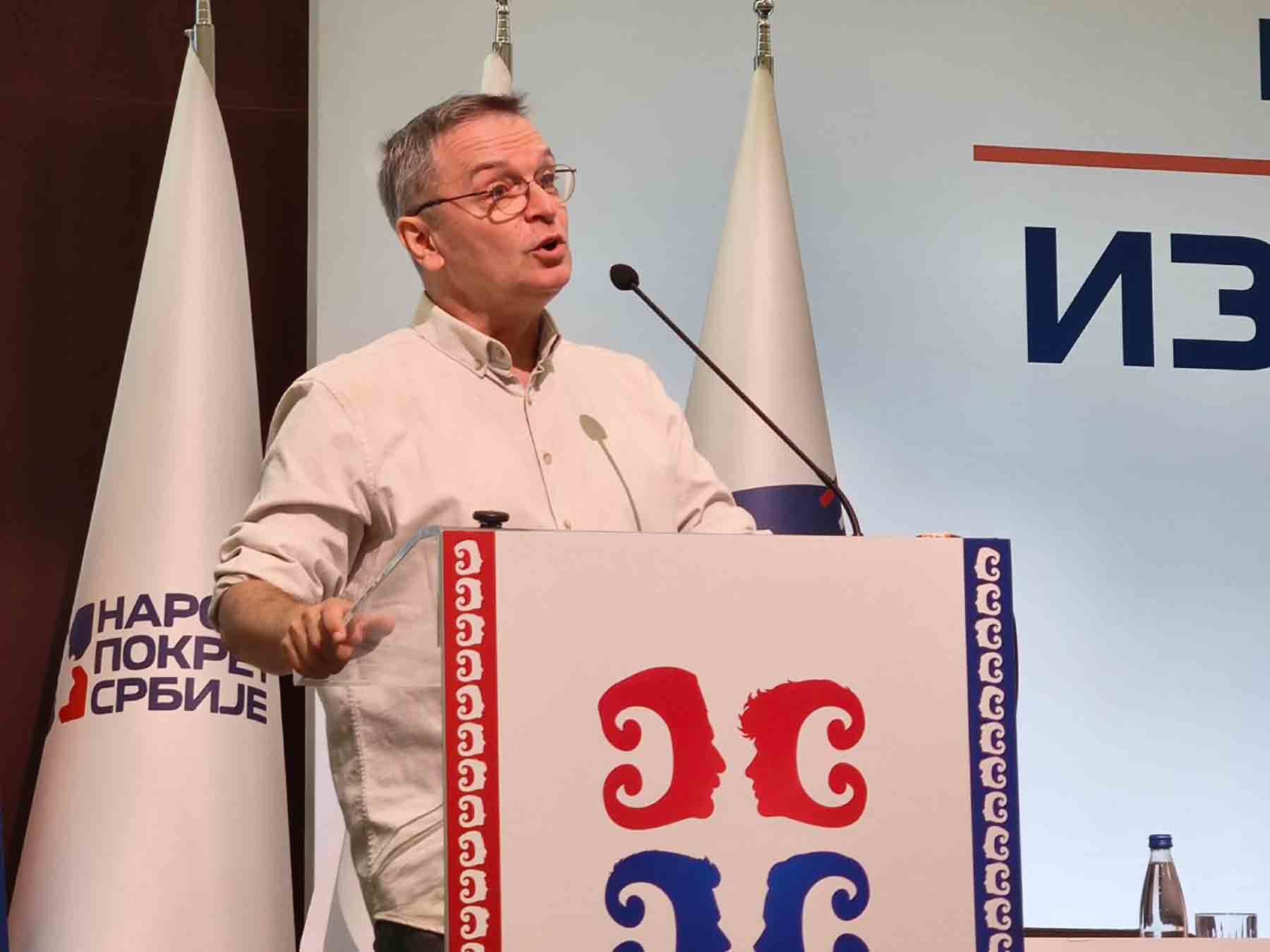 Sednica Glavnog odbora Narodnog pokreta Srbije FoNet Aleksandar Mijalović (1).jpg
