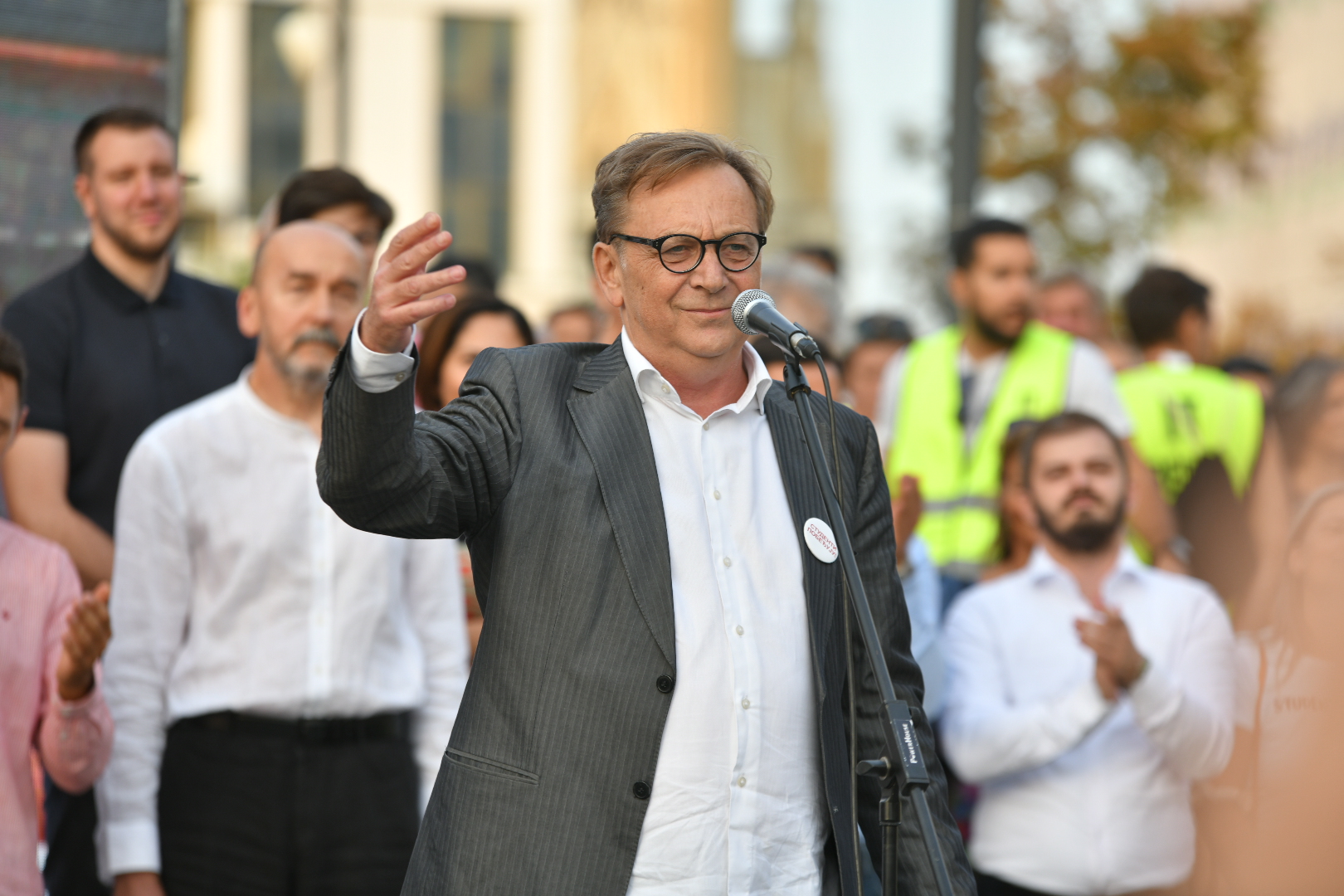 Novi Sad 10.09.2026. Tihomir Stanić. Studentska kampanja, studentski miting, početak studentske predizborne kampanje Foto: Nenad Mihajlović/Nova.rs BEZ POTPISA