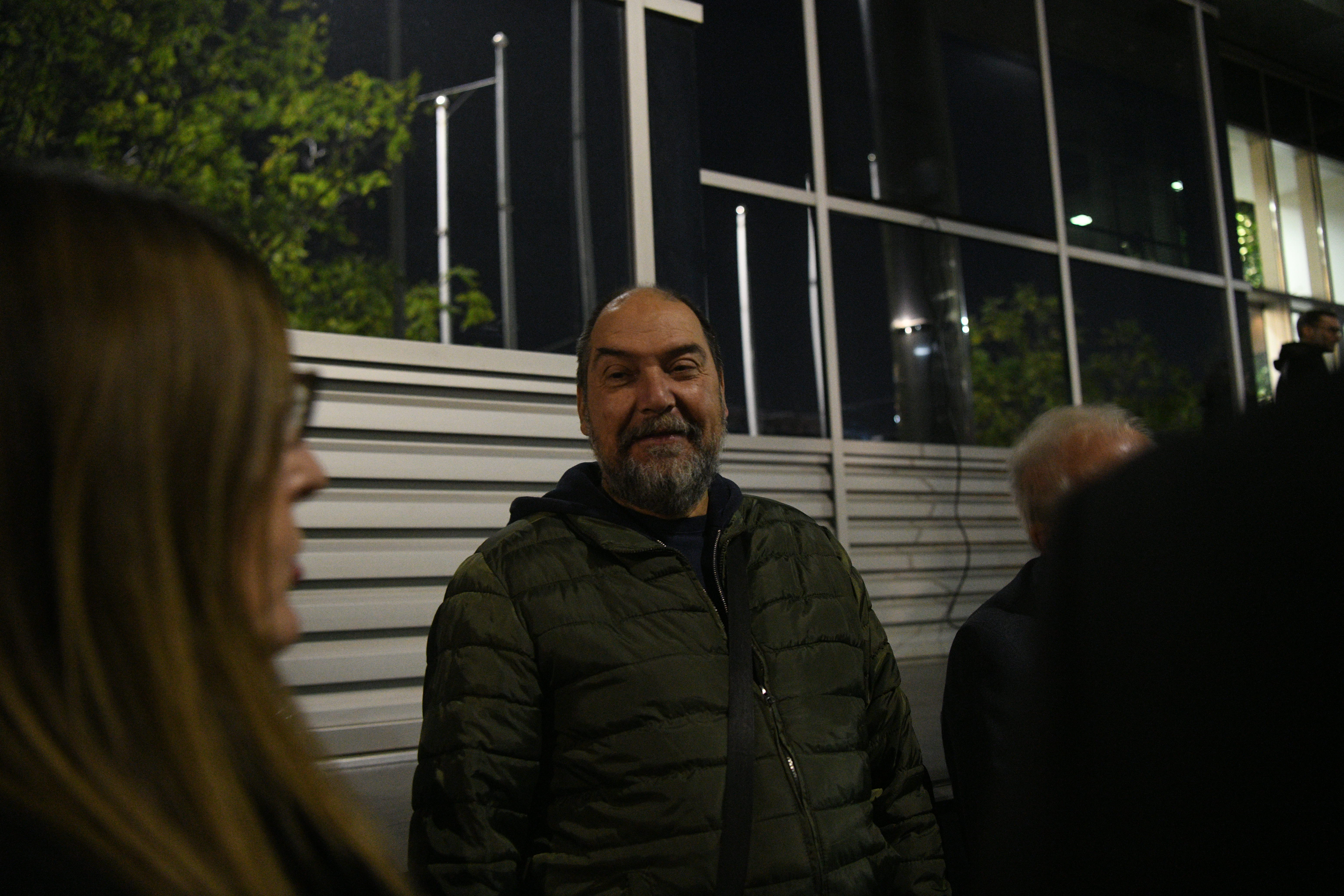 Beograd 20. oktobar 2026. Zajednički protest novinara i zaposlenih Nova.rs, novina Nova, TV Nova i N1, Radara, Danasa i Forbsa ispred redakcije portala Nova.rs Foto Filip Krainčanić Nova.rs