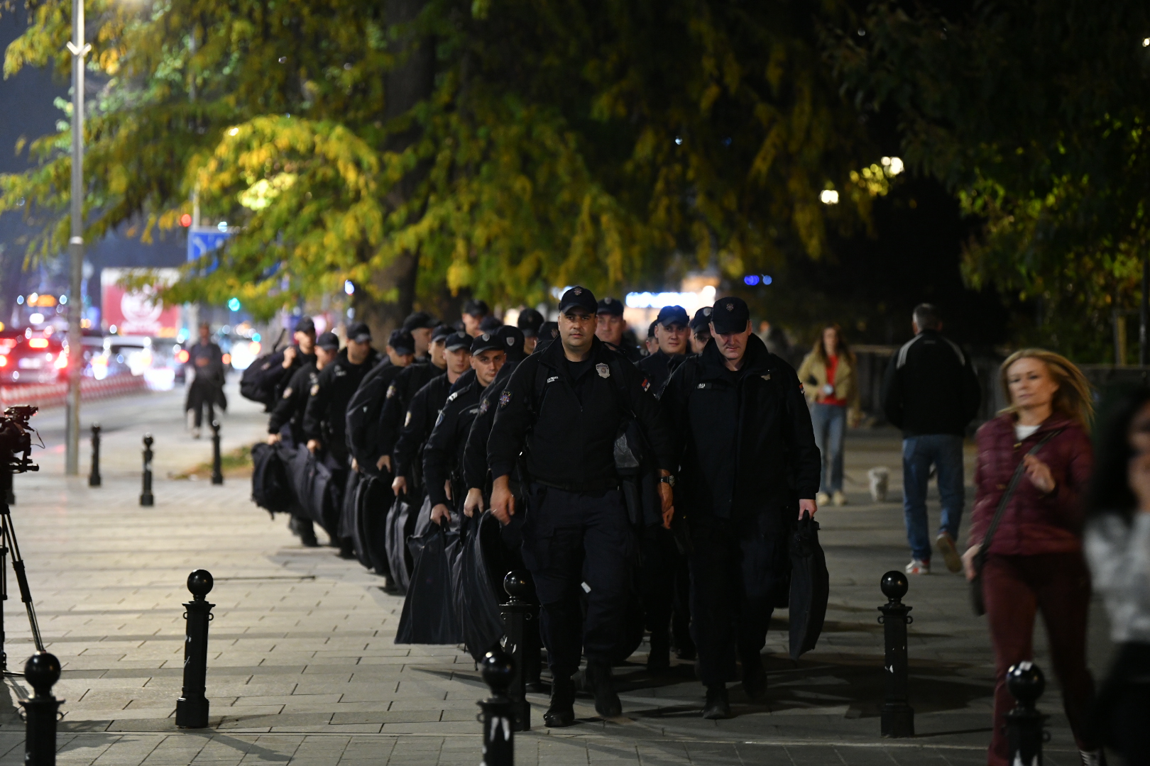 Beograd 25.10.2025. Policija, Ćacilend, Pionirski park, atmosfera tokom parlamentarnih izbora, parlamentarni izbori Foto: Vladislav MItić/Nova.rs