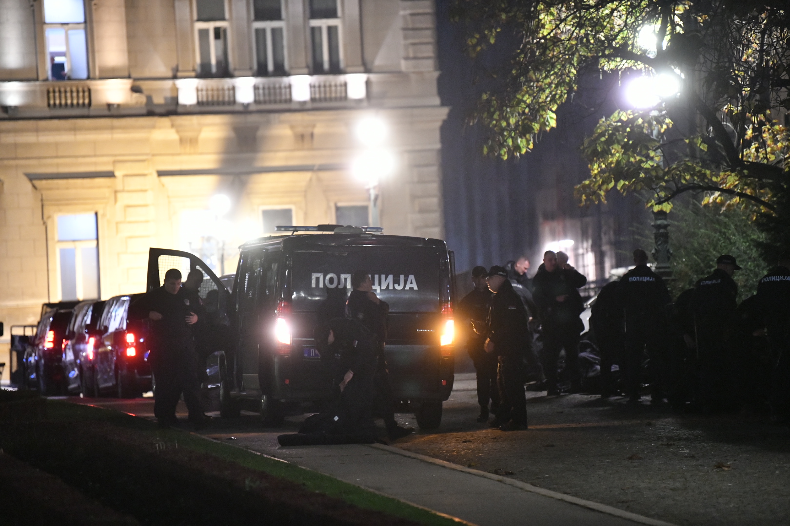 Beograd 25.10.2025. Policija, Ćacilend, Pionirski park, atmosfera tokom parlamentarnih izbora, parlamentarni izbori Foto: Vladislav MItić/Nova.rs