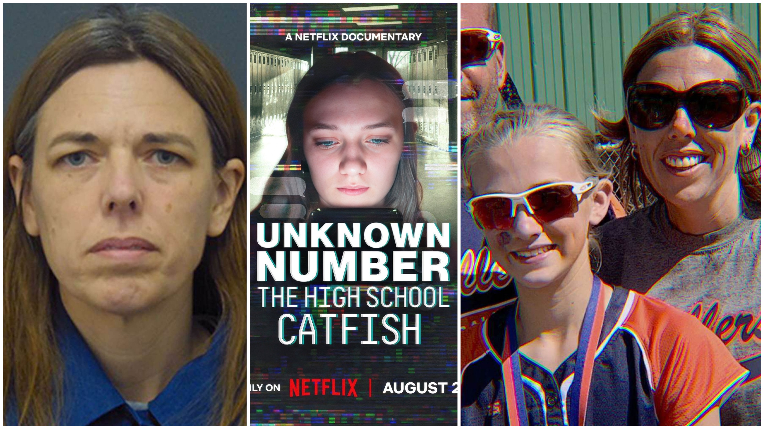 UNKNOWN NUMBER: THE HIGH SCHOOL CATFISH, kombo Foto: Michigan Corrections/PLANET / Planet / Netflix / Everett / Netflix / Planet / Profimedia