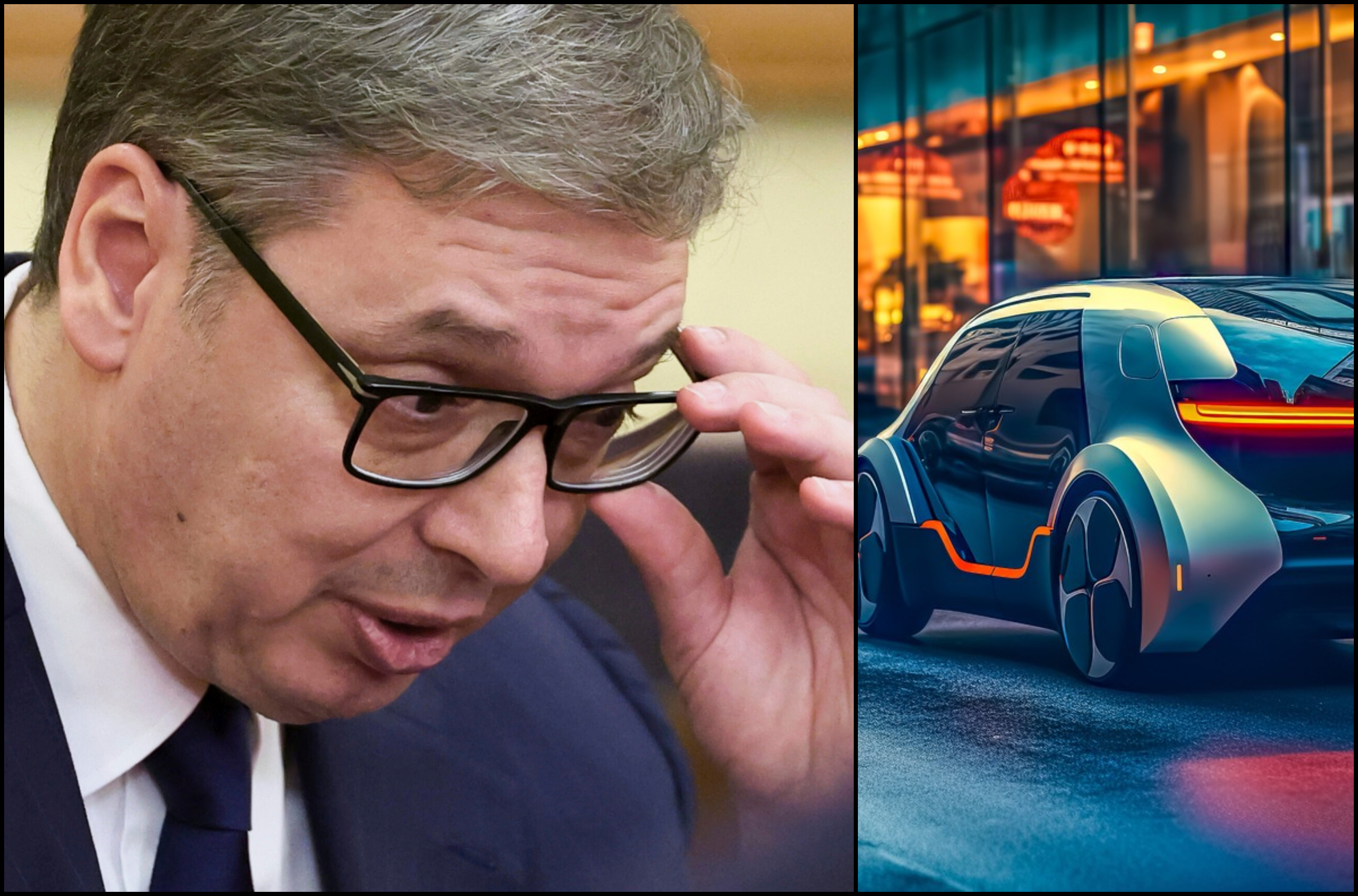 Leteći automobili u Srbiji