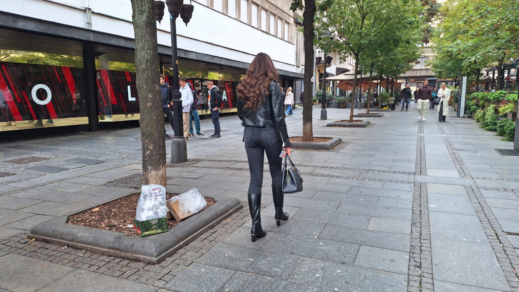 Beograd 09.10.2025. Knez Mihailova, Đubre, Smeće