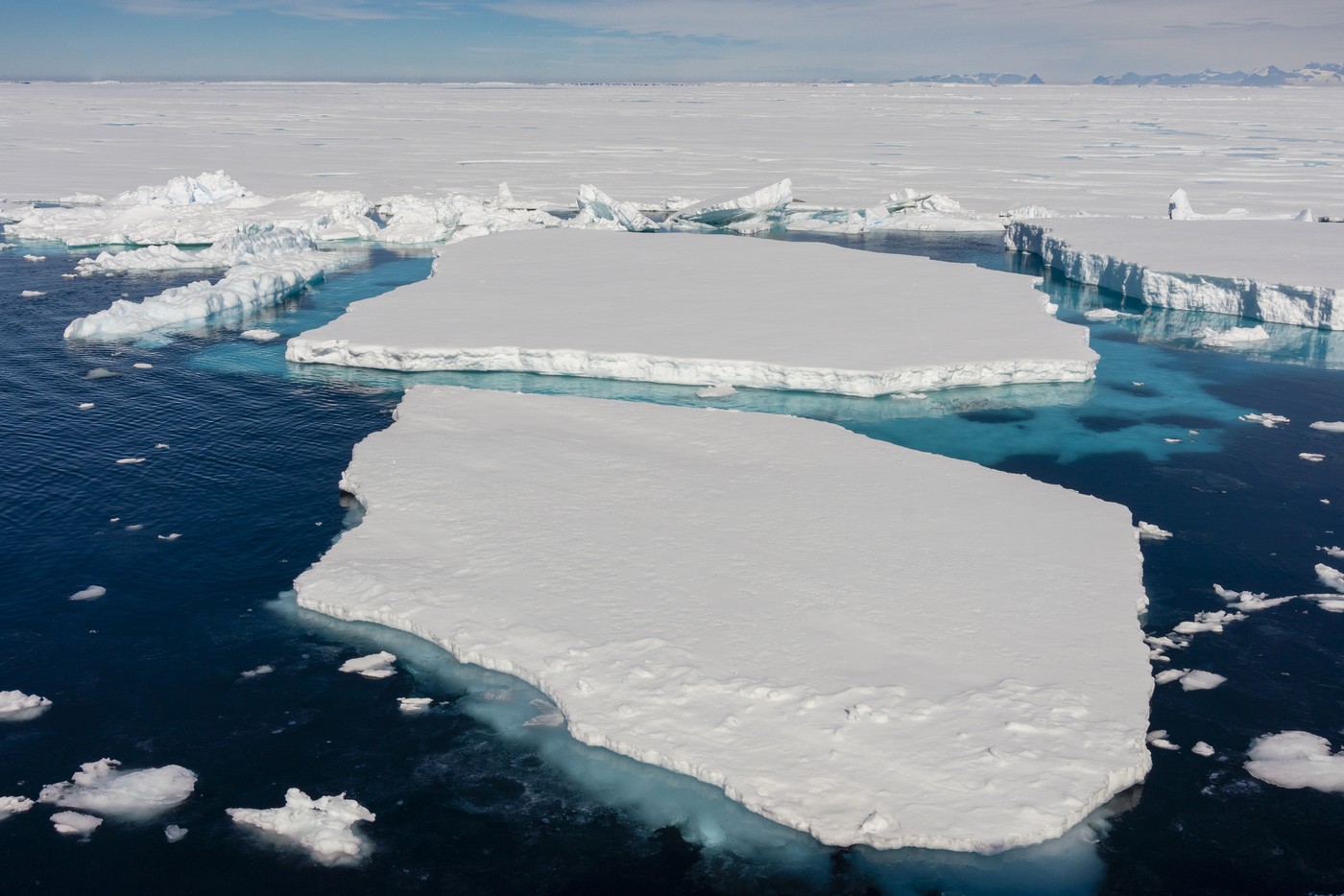 Icebergs, Larsen B Ice Shelf, Weddell Sea, Antarctica.,Image: 945868252, License: Rights-managed, Restrictions: , Model Release: no, Credit line: Sergio Pitamitz / VWPics / Profimedia