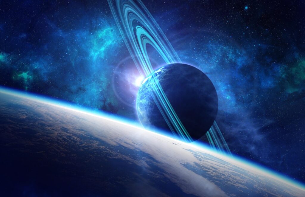 Saturn Rising,Image: 314284536, License: Royalty-free, Restrictions: , Model Release: no, Credit line: Acharya Hargreaves / Alamy / Profimedia