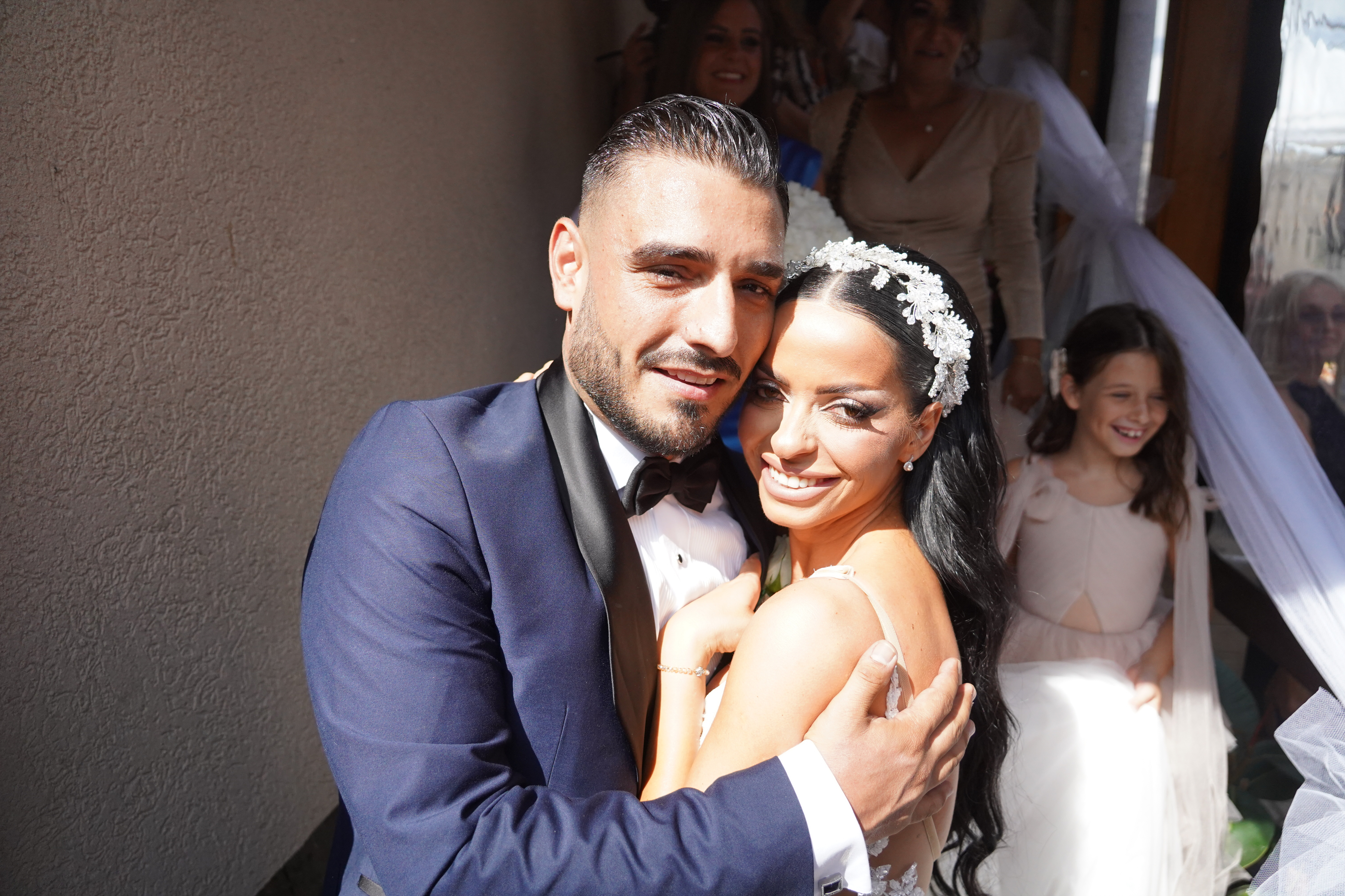 Arrival of Darko Lazic to pick up young Katarina Stojanovic in Ugrinovci.Dolazak Darka Lazica po mladu Katarinu Stojanovic u Ugrinovce.