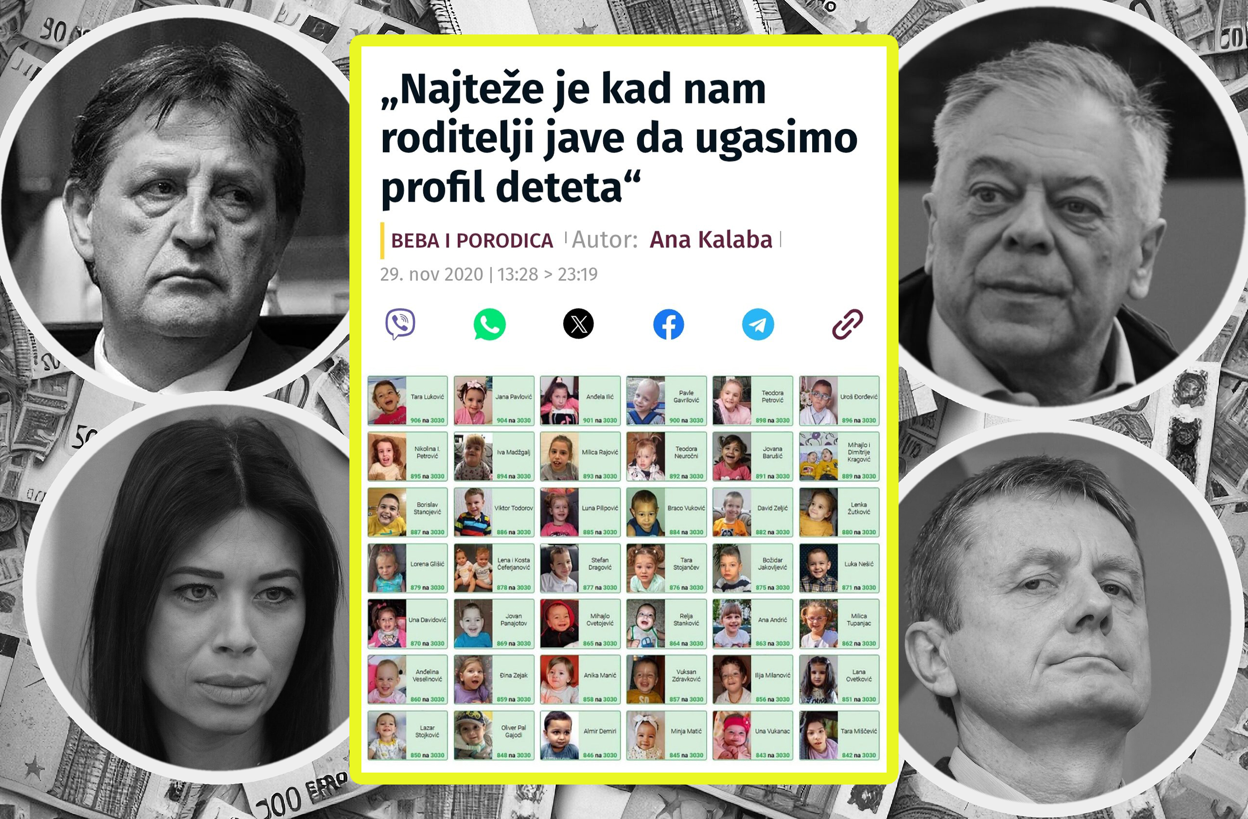 bolesna deca vs ministri lopine