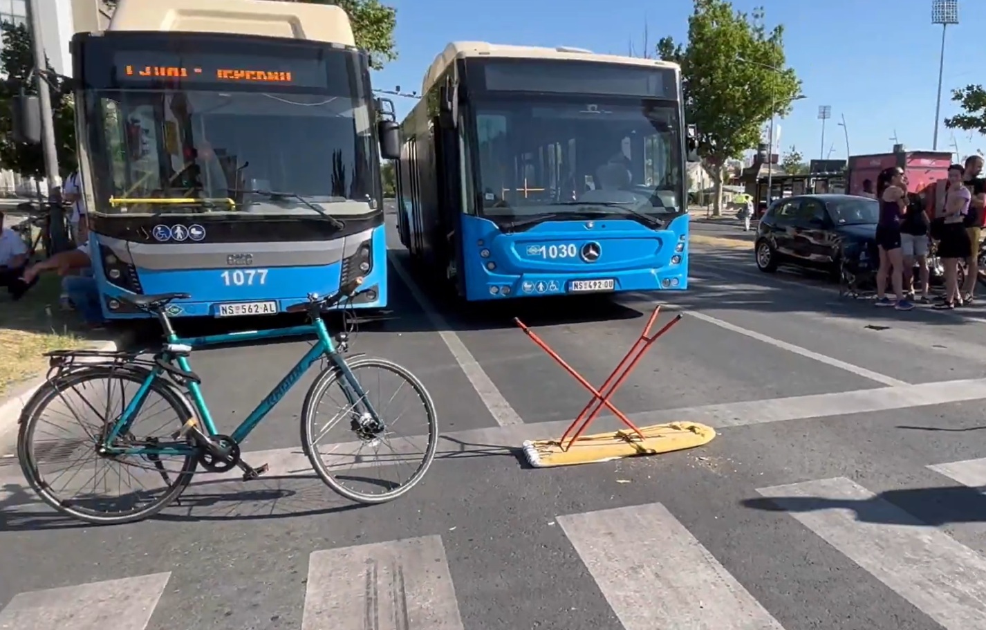 Blokada u Novom Sadu