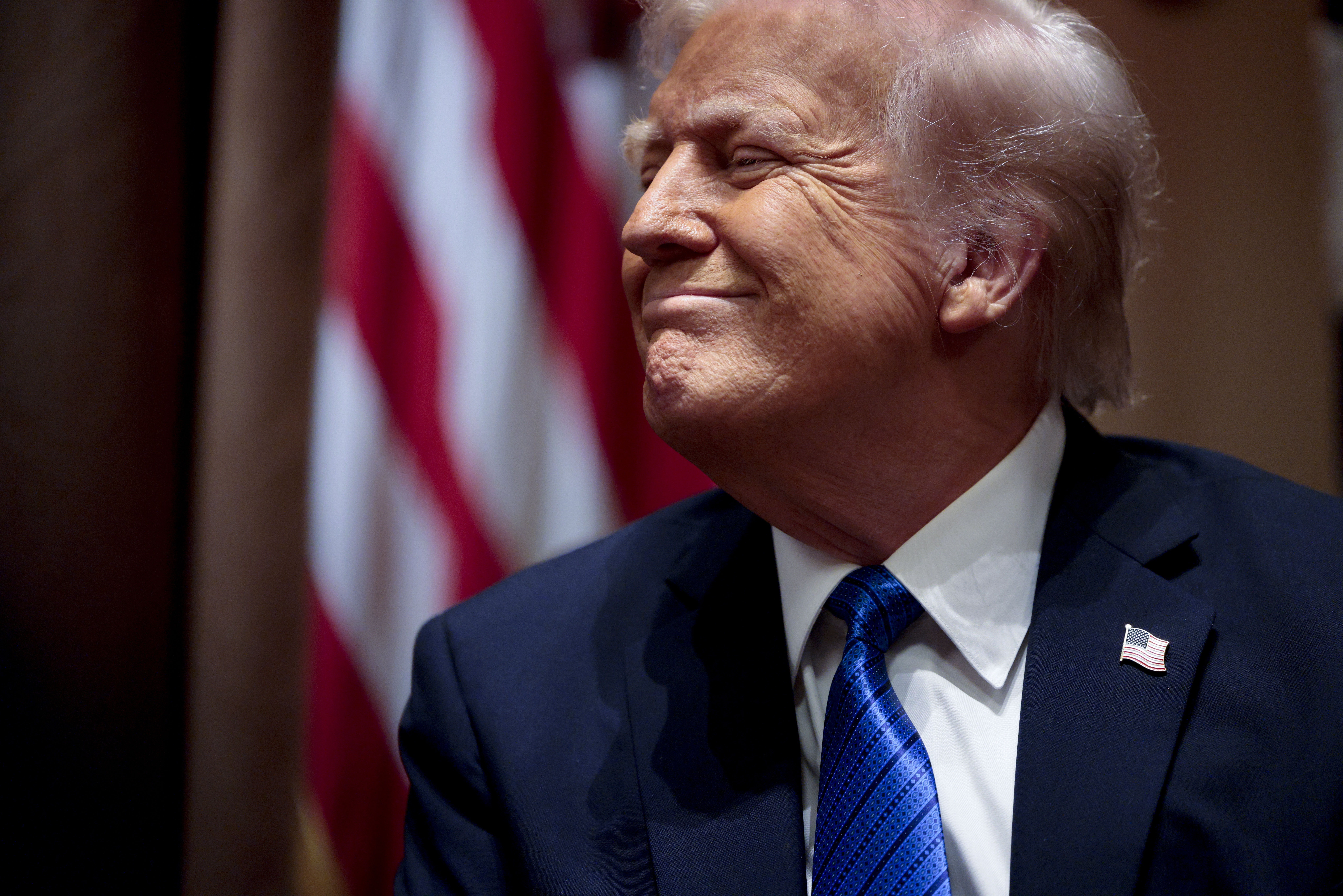 US President Trump meets with ambassador nominees in the White House