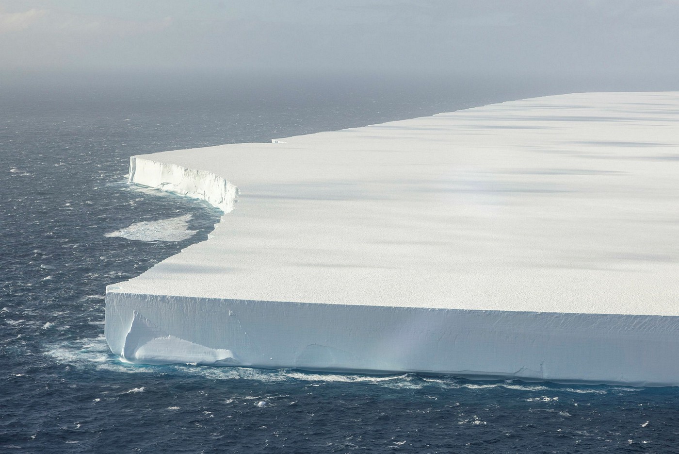 Incredible satellite pics show world's largest iceberg's potential collision course