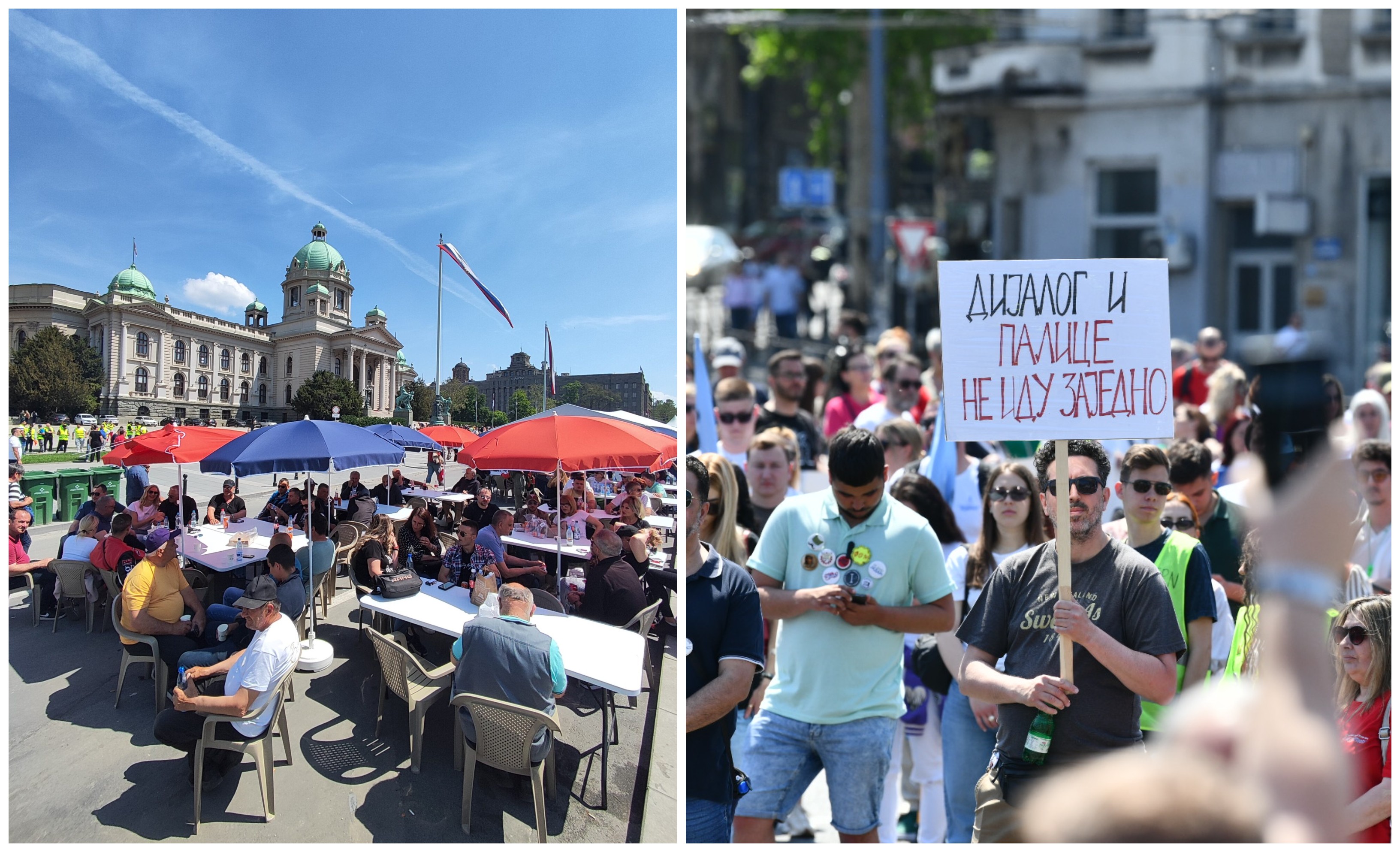 Slavija i Ćacilend 1. maja u Beogradu