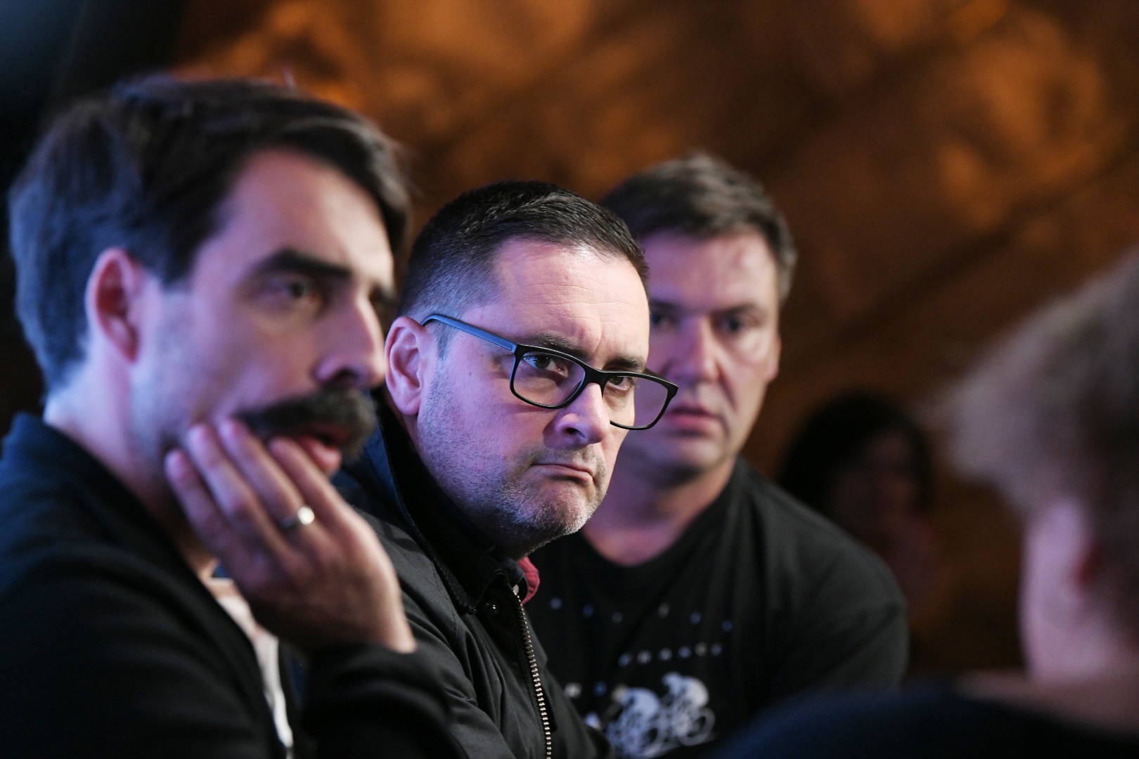 Beograd 19.09.2022. Nikola Škorić, Dimitrije Banjac i Dejan Ćirjaković. Državni posao, intervju Foto: Vesna Lalić/Nova.rs