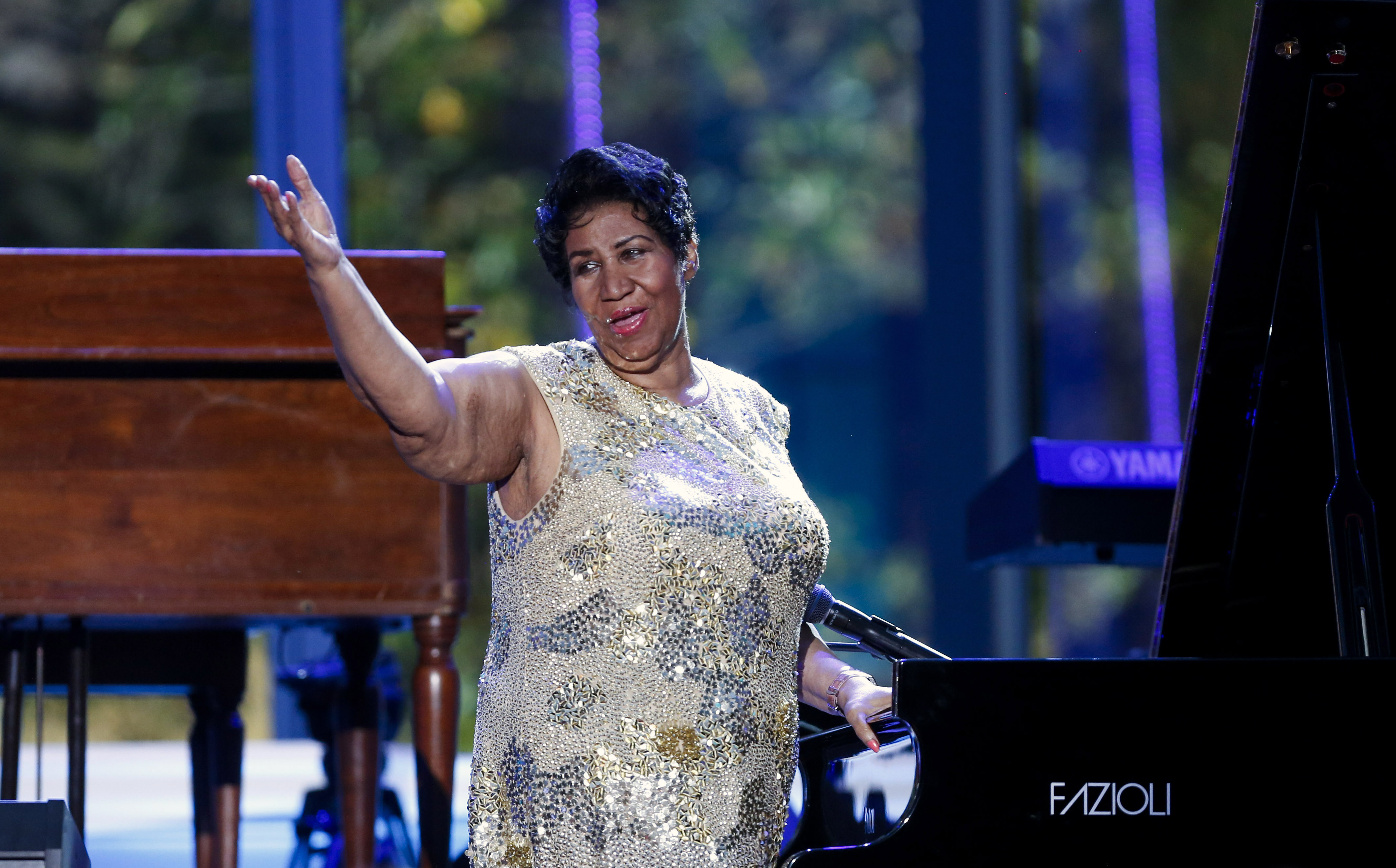 US President Barack Obama attends International Jazz Day Concert at the White House