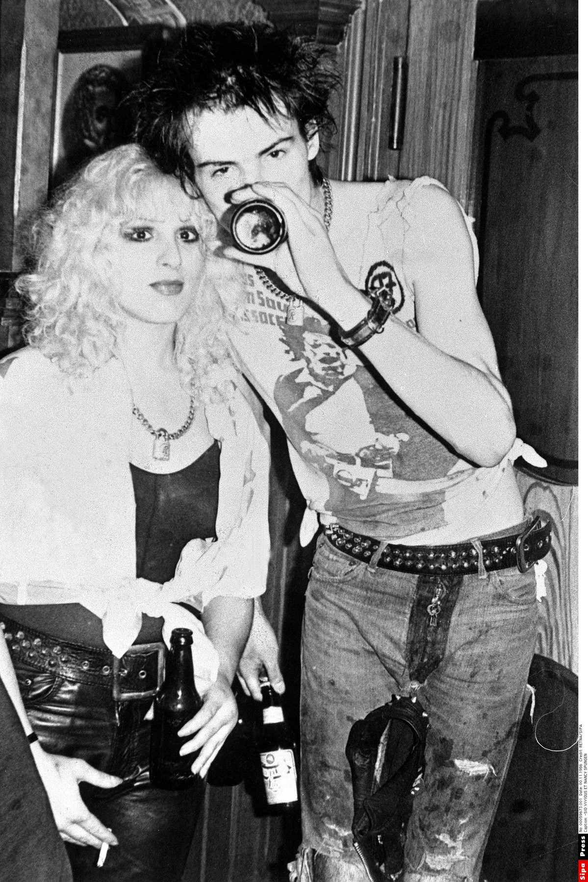 -SID VIVIOUS ET NANCY SPUNGEN,Image: 235905798, License: Rights-managed, Restrictions: , Model Release: no, Credit line: RETNA / Sipa Press / Profimedia