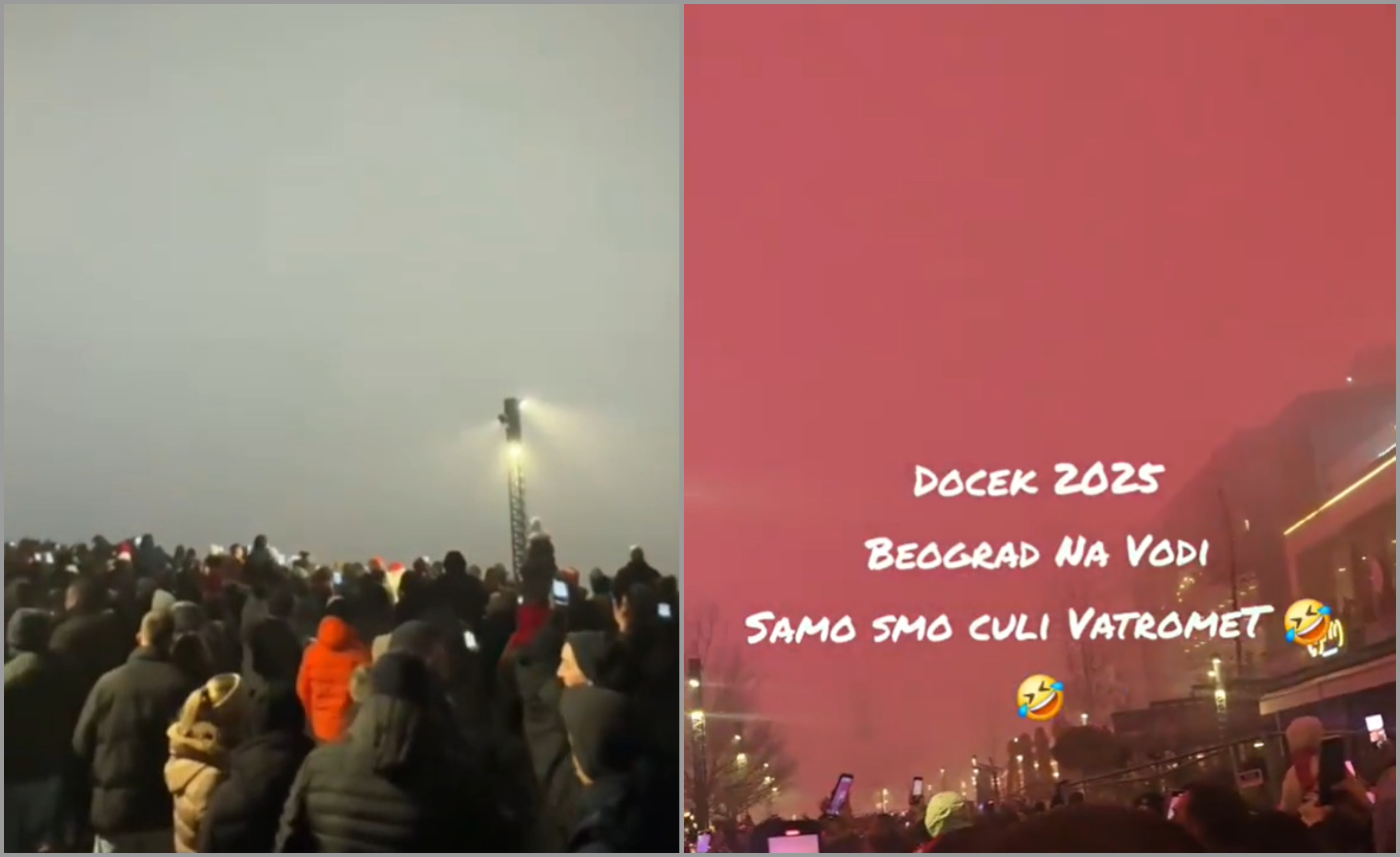 Vatromet Beograd na vodi