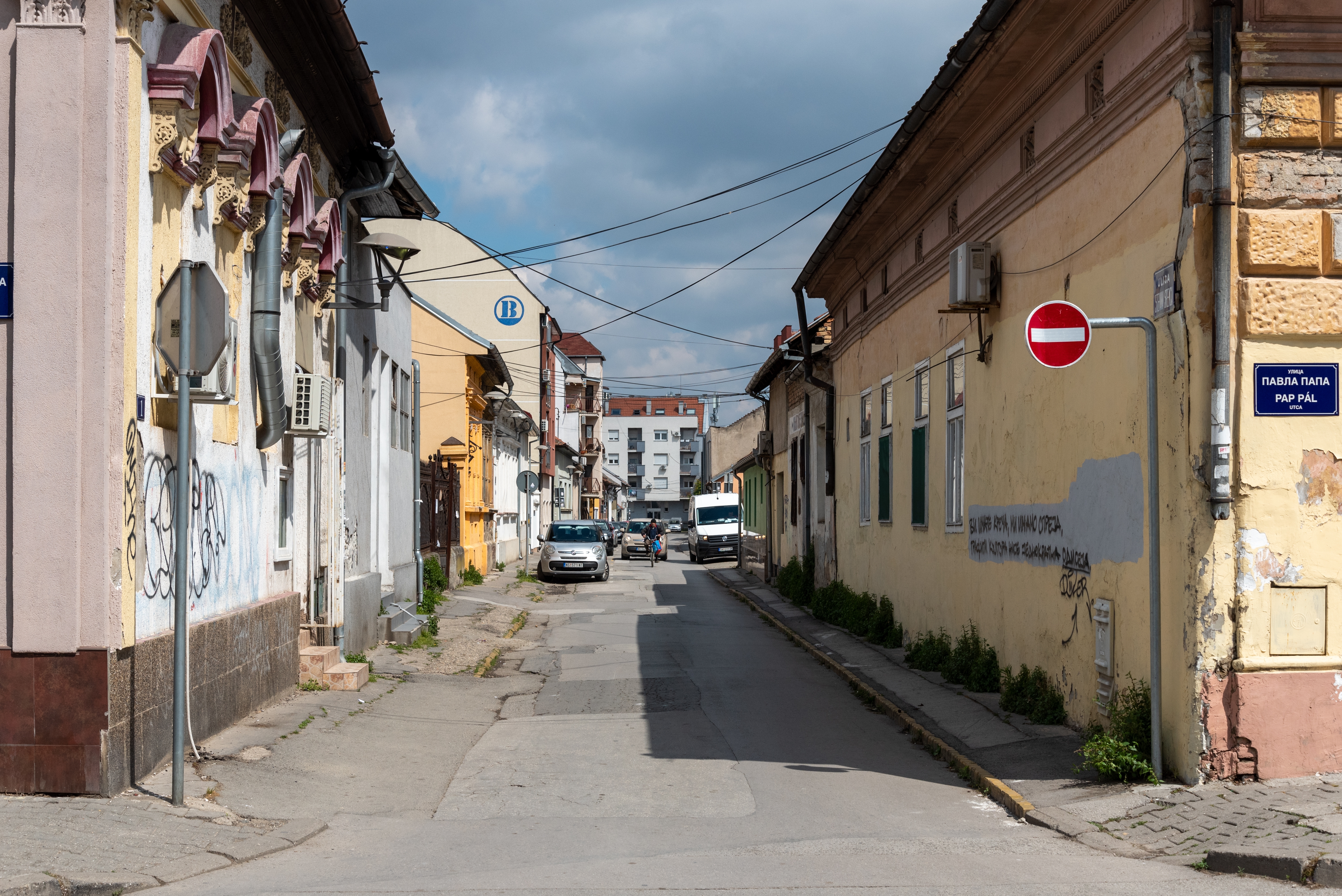 Novi,Sad,,Serbia.,April,25th,2024.,A,Street,In,Downtown