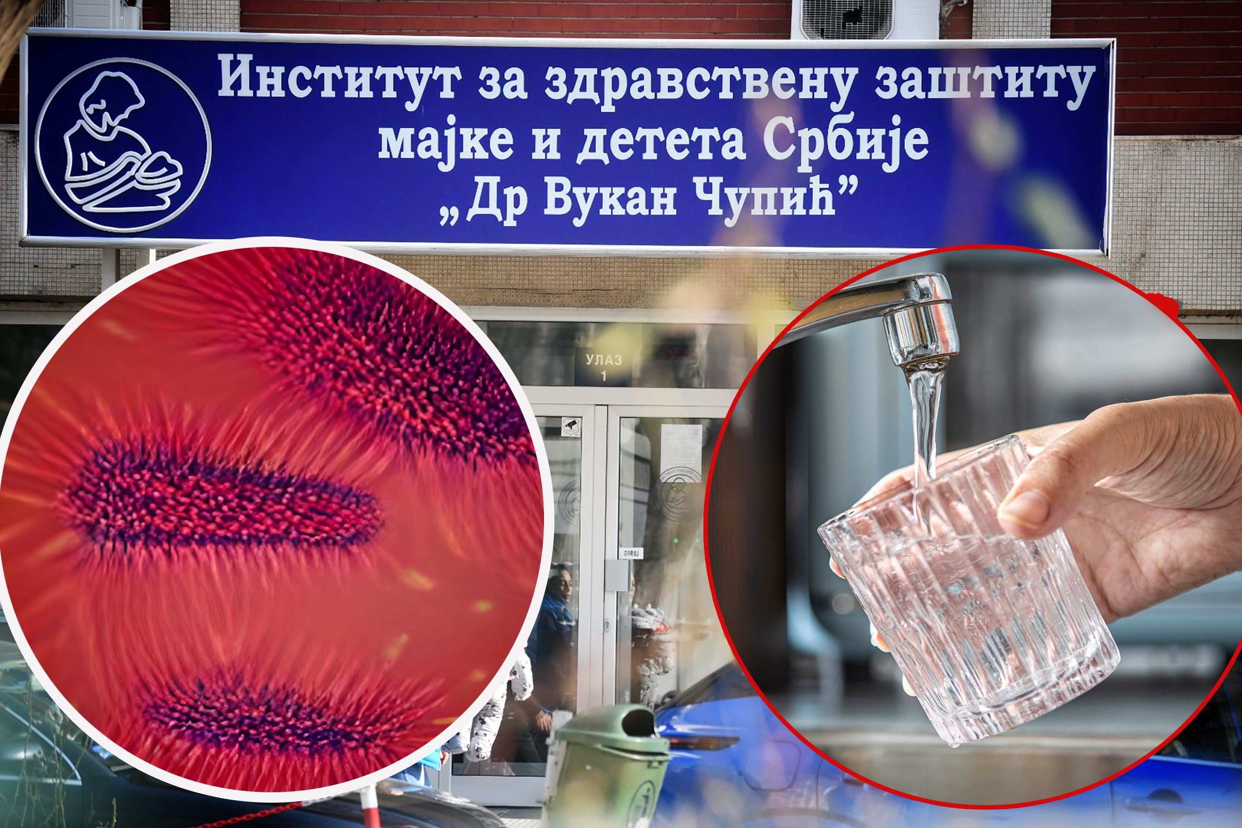 Institut za majku i dete,  legionella bakterija