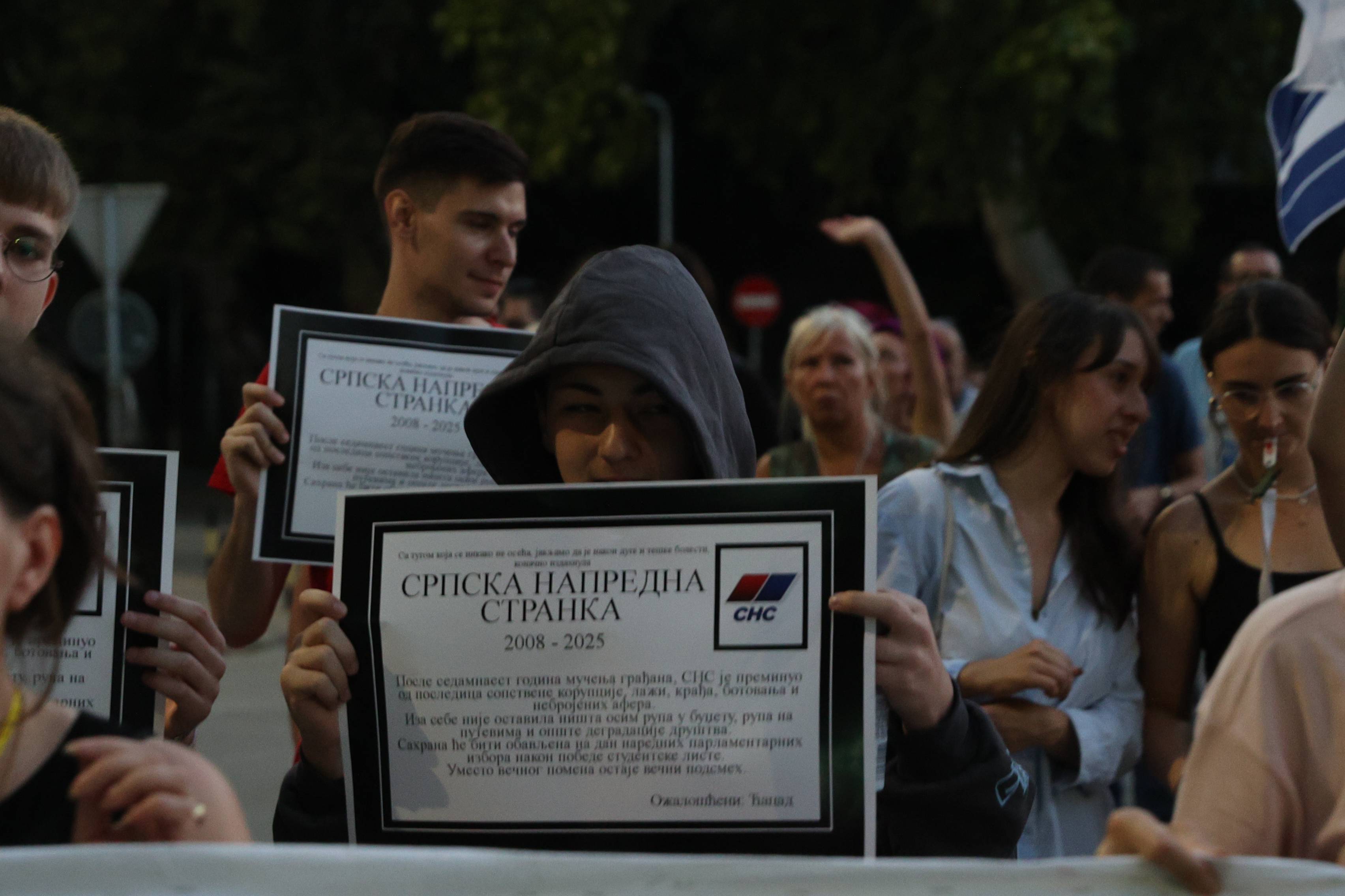 STUDENTSKI PROTEST U NISU