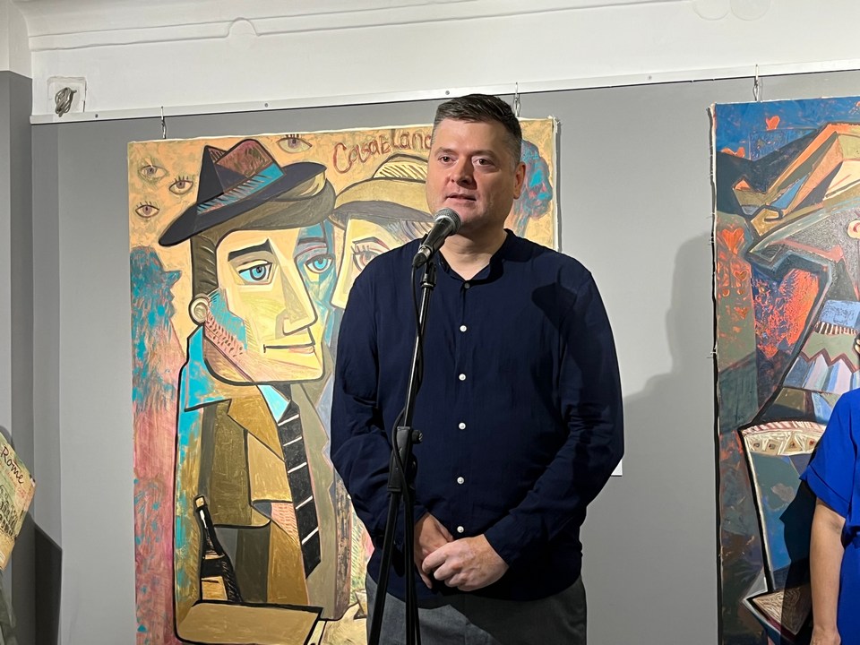 Izložba slika "Moj put" Nikole Markovića