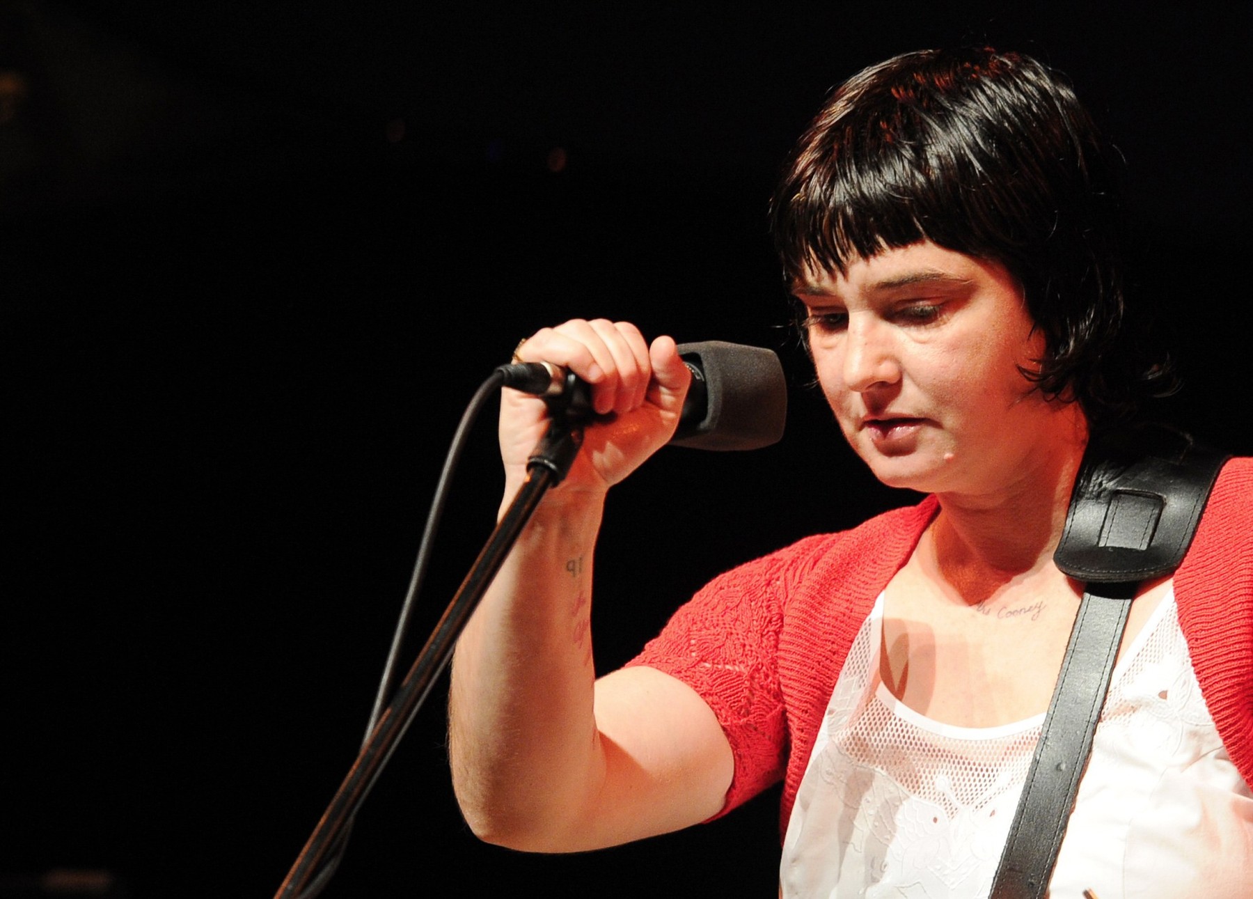 Sinead O'Connor concert at Moscow International House of Music