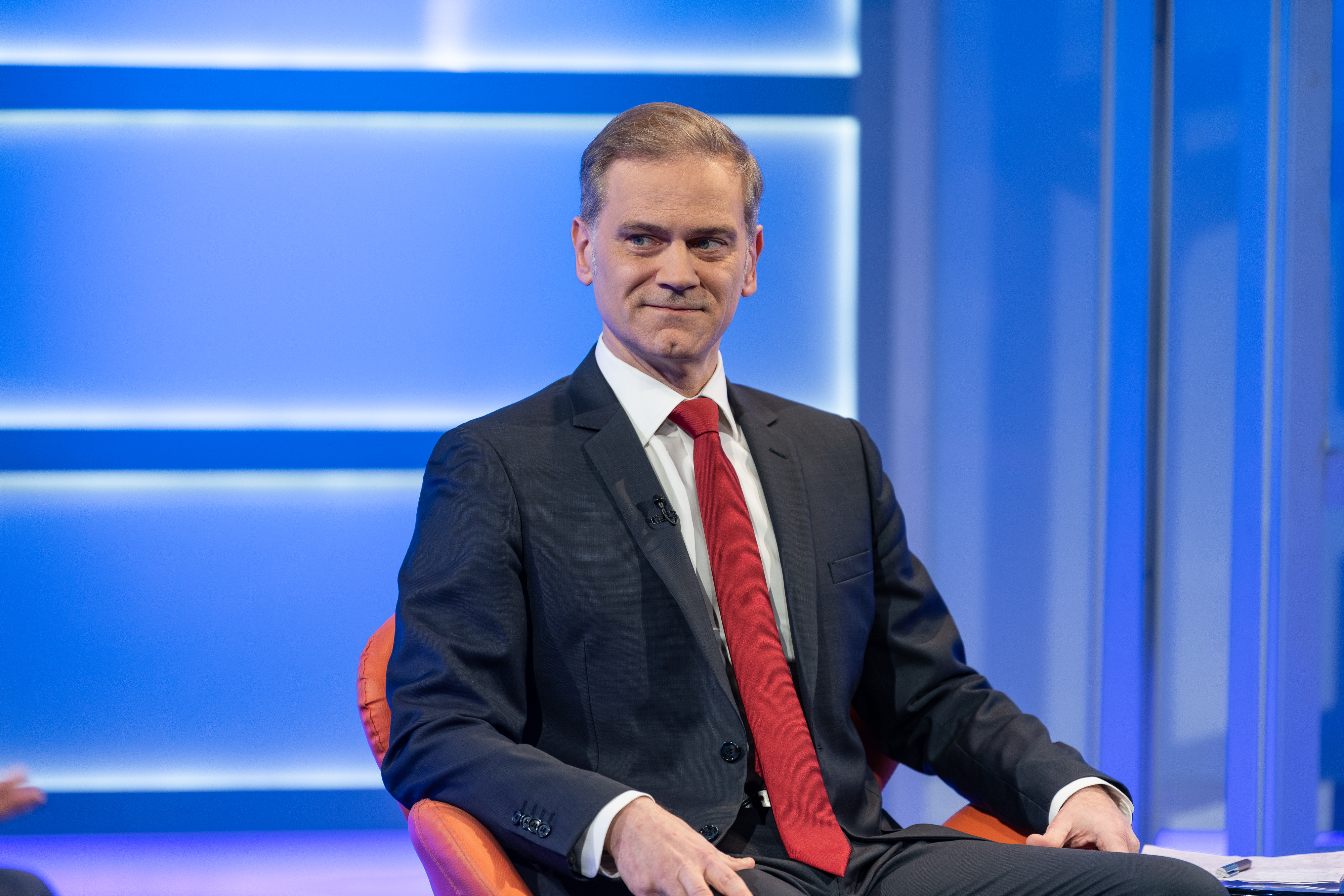 Beograd 19. mart 2023. Emisija Utisak nedelje na televiziji Nova, gosti emisije Foto:Ivan Dinić/Nova