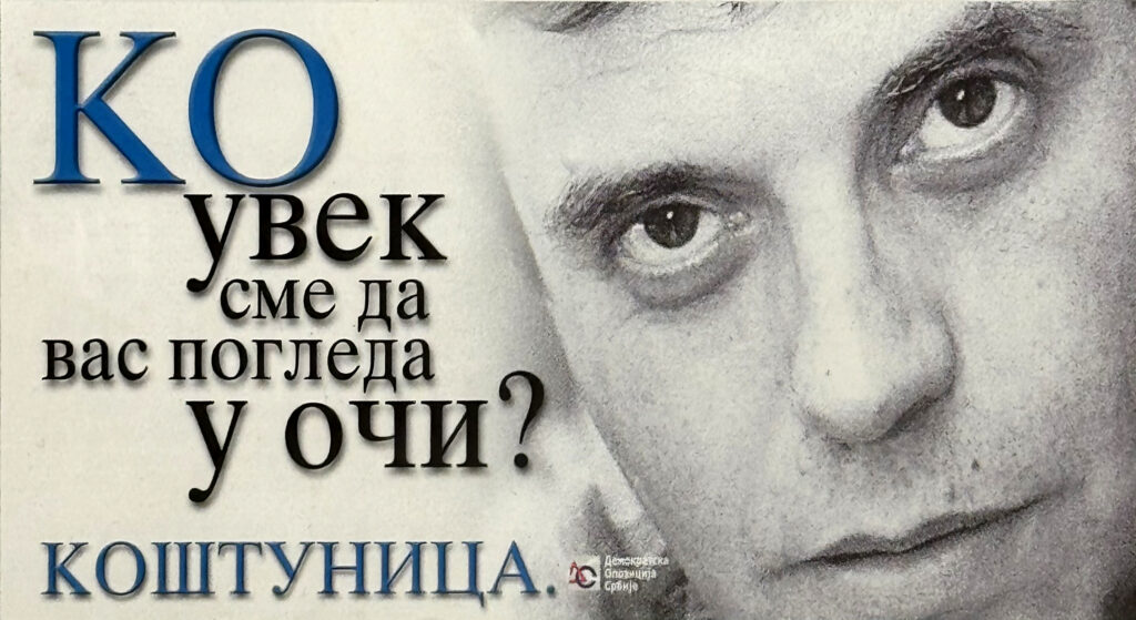 Leci iz kampanje pred izbore 24.9.2000, izbori pad slobodana miloševića