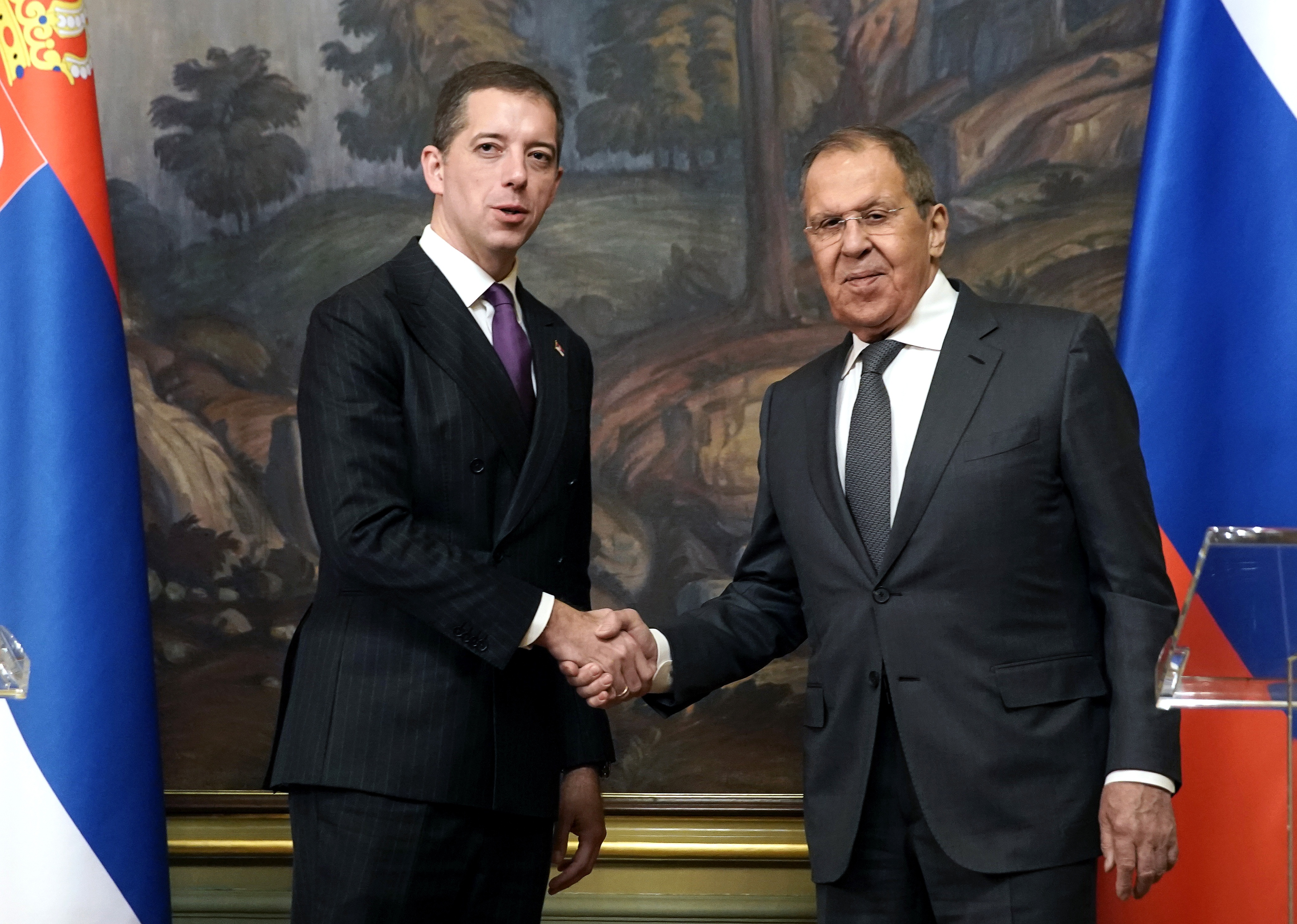 Serbian Foreign Minister Marko Djuric visits Moscow