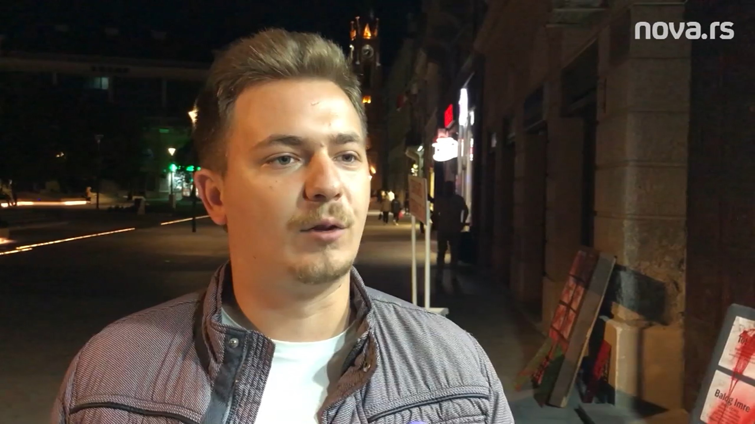 Mladen Cvijetić iz stranke "Zajedno" o akciji "Digni gard, odbrani grad" u Novom Sadu i privođenju aktivista Mladen Cvijetić Foto: Nova.rs