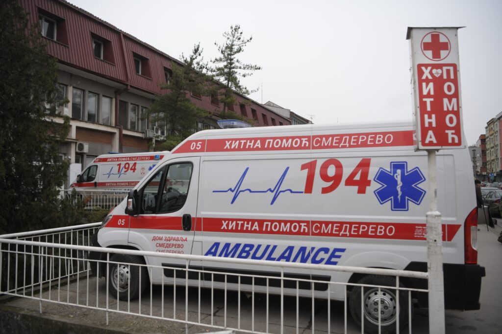 Smederevo, 26.01.2023.  Epidemija morbila, male boginje, epicentar epidemije, dom zdravlja Smederevo, bolnica sveti luka, hitna pomoć Foto: Dragan Mujan/Nova.rs