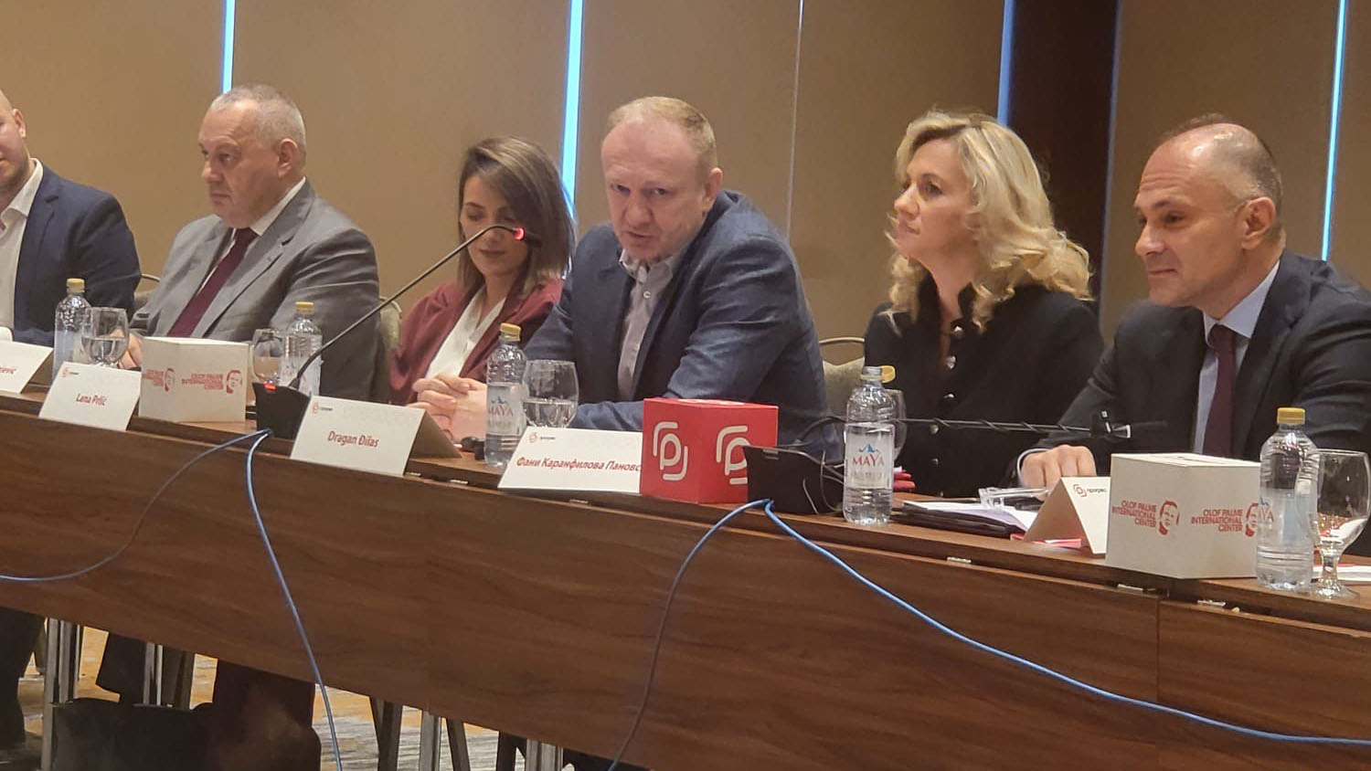 Dragan Đilas, Stranka slobode i pravde, Skoplje Foto: SSP