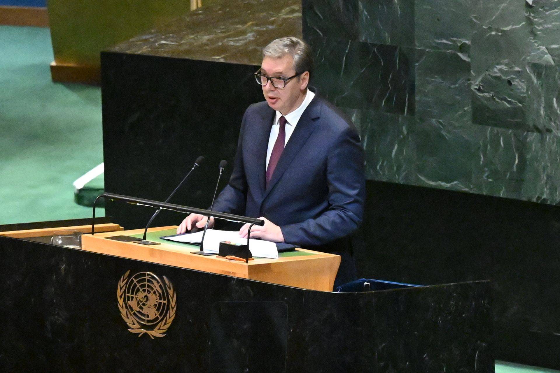 VUCIC NA 80. GENERALNOJ SKUPSTINI UN