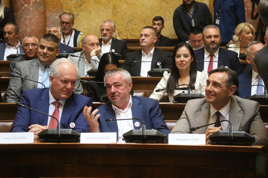 bajatovic vulin Mesto: Beograd
Datum: Mon Sep 29 11:46:02 CEST 2025
Dogadjaj: POLITIKA - Međunarodna parlamentarna konferencija "BRIKS - Srbija među prijateljima"
Fotoreporter: Zoran Mrđa
Izvor: FoNet