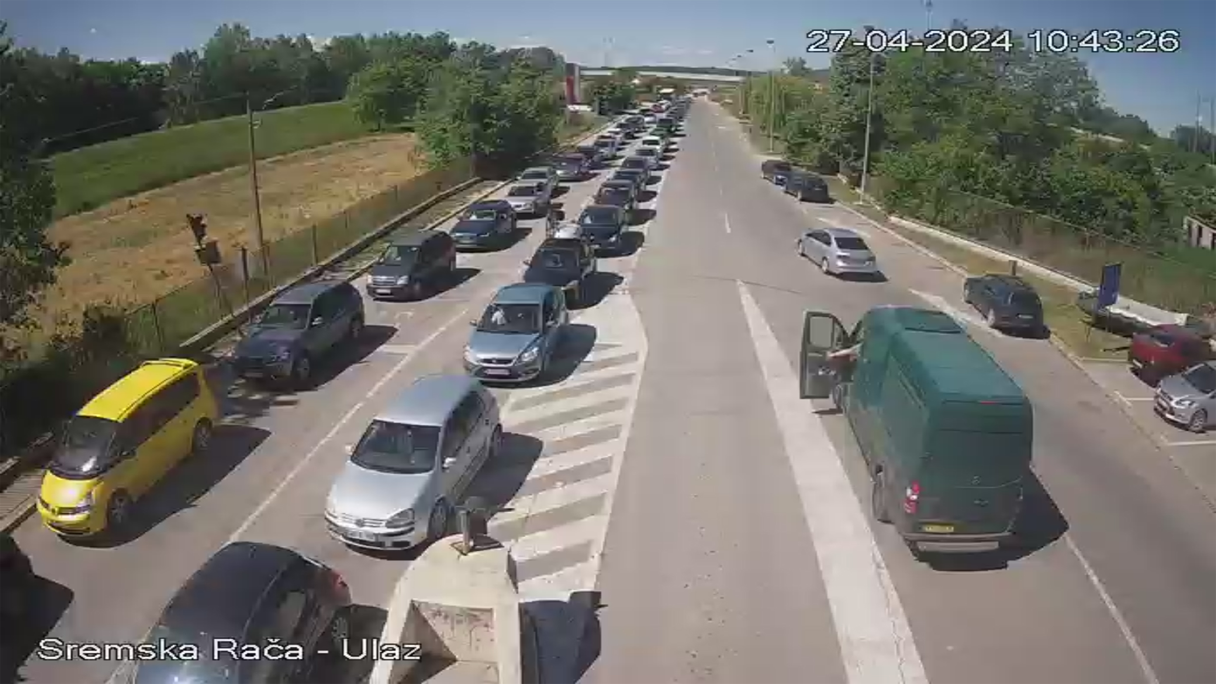 granicni prelaz gužva kolona