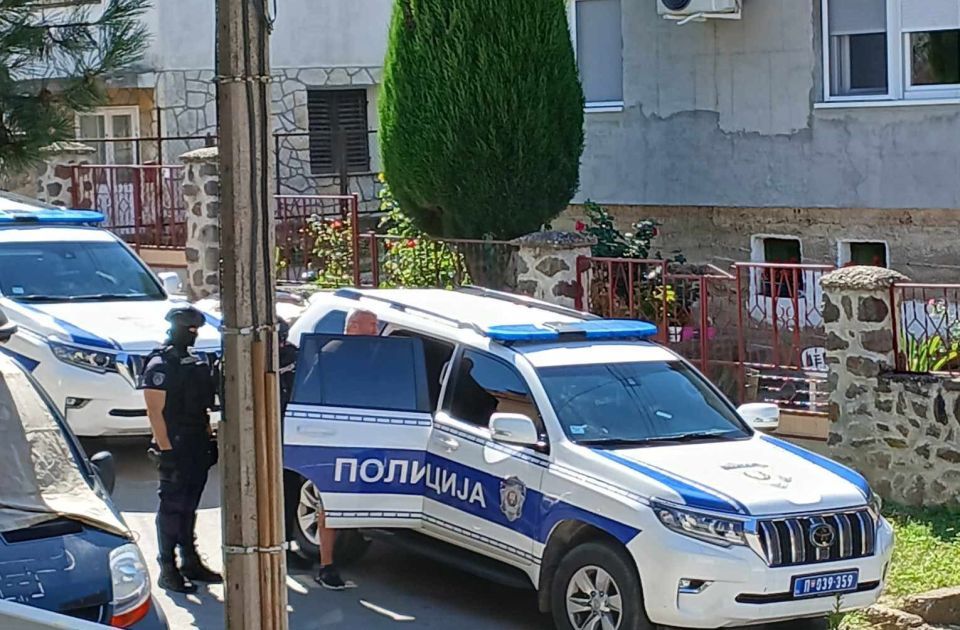Novi Sad, Miša Bačulov, hapšenje, policija Foto: 021.rs