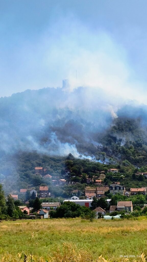 Saopštenje SSP Vršac - gori Vršački breg