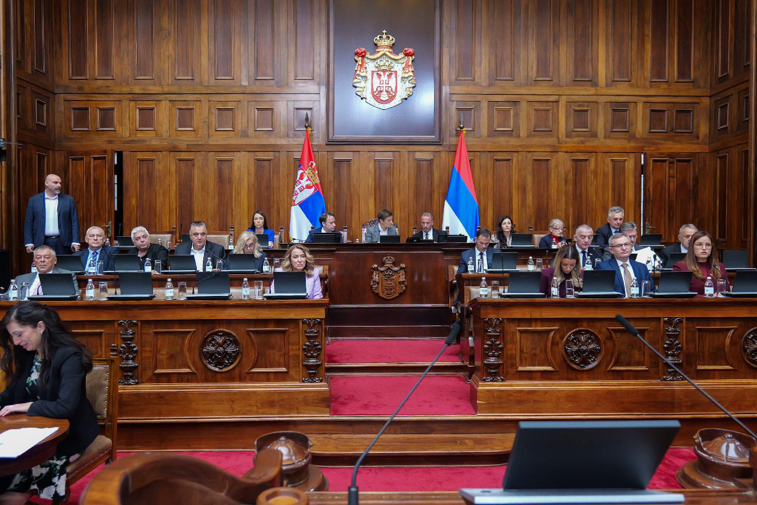 Mesto: Beograd
Datum: Wed Oct 08 10:45:34 CEST 2025
Dogadjaj: POLITIKA - nastavak sednice Skupštine Srbije
Fotoreporter: Milica Vučković
Izvor: FoNet
