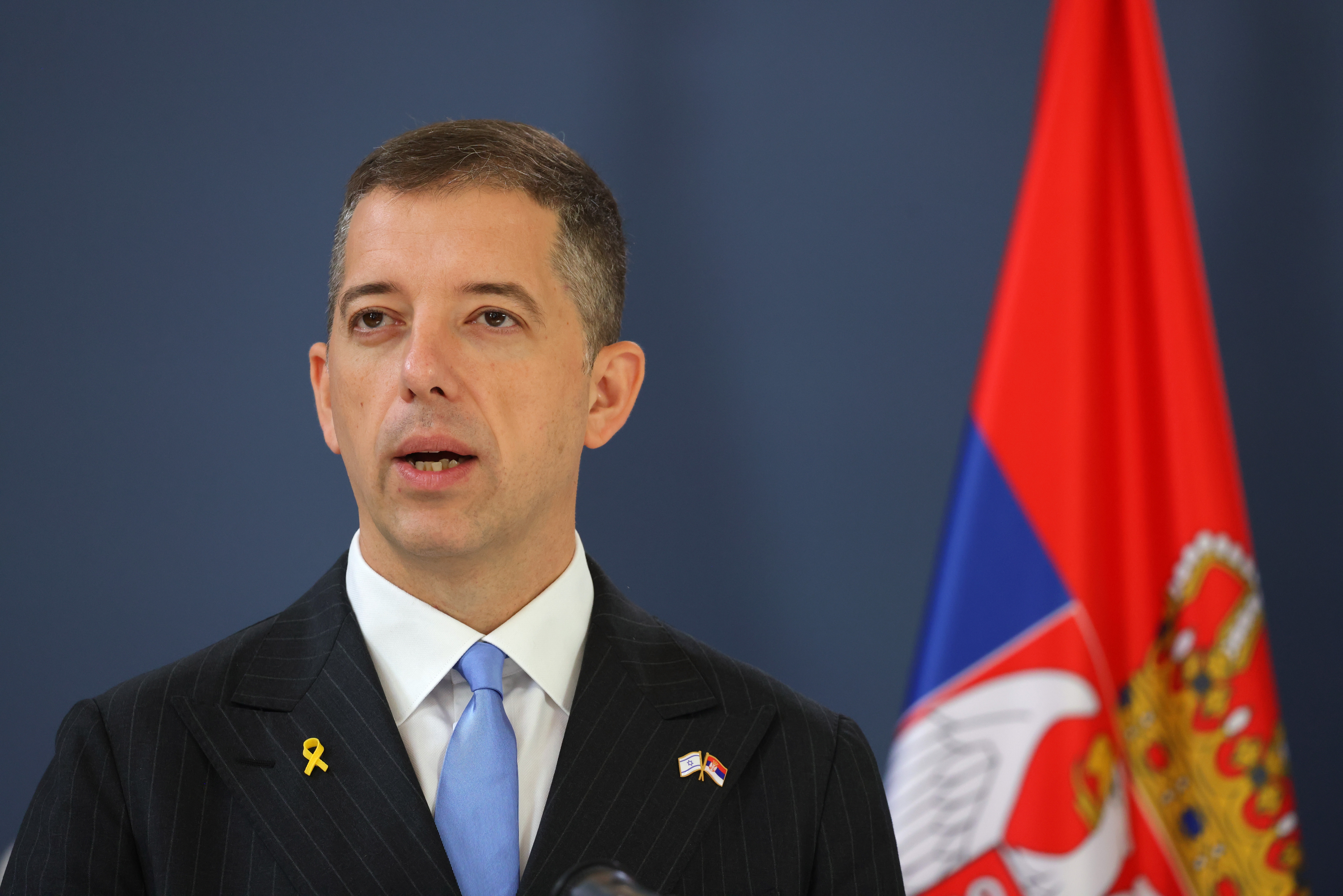 Israeli Foreign Minister Gideon Sa'ar visits Serbia