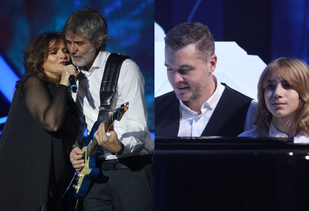 Ružica Čavić u takmičenju Nikad nije kasno, sa suprugom i sinom