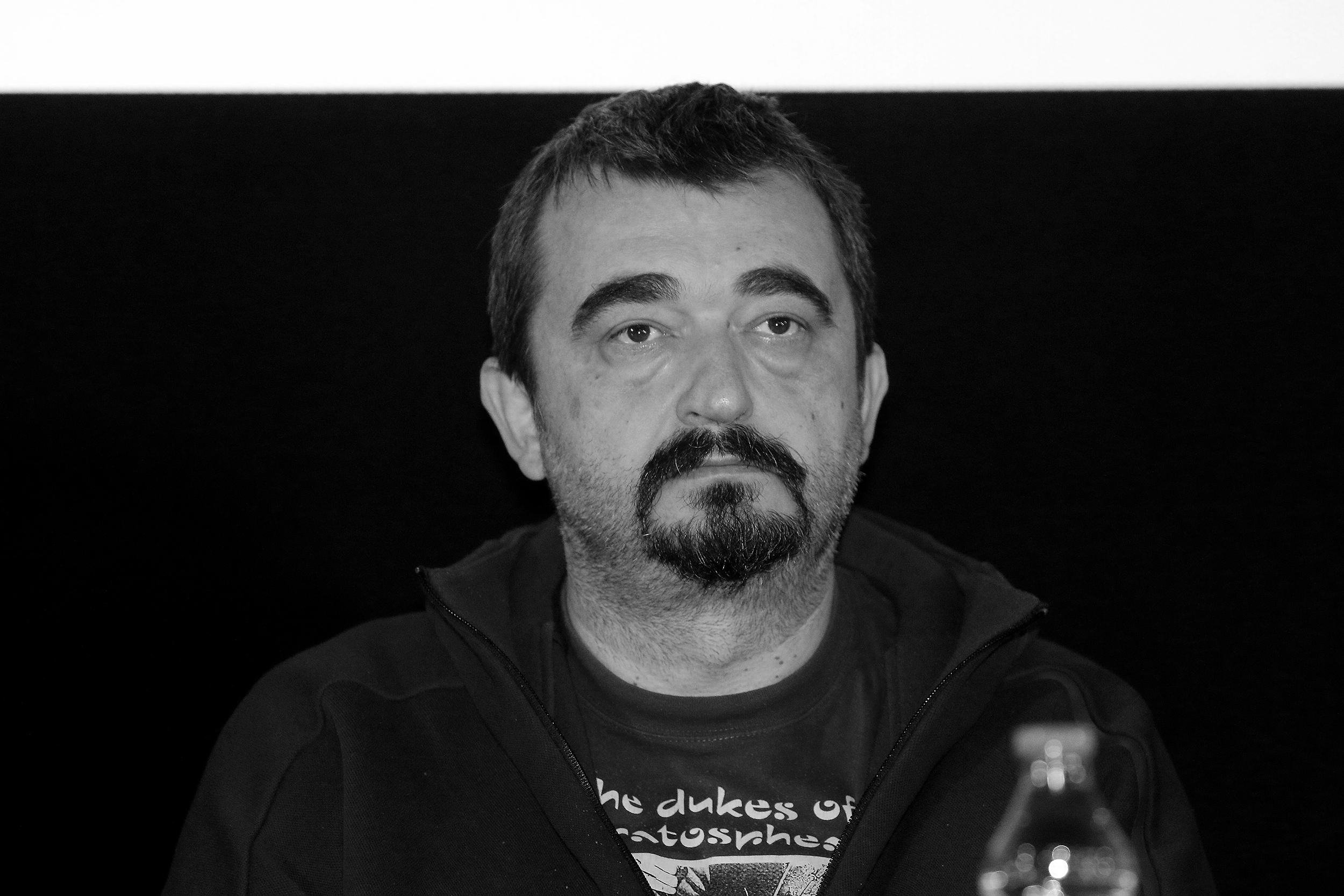 Press conference of the film crew "Patuljci sa naslovnih strana".Pres konferencija ekipe filma "Patujci sa naslovnih strana".