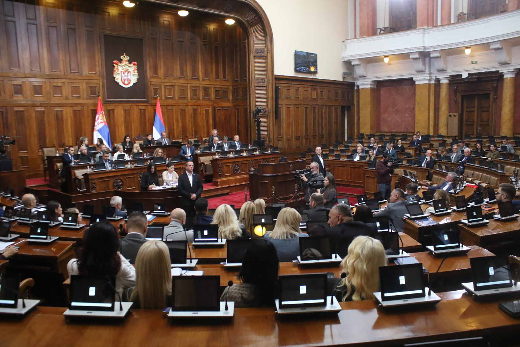 Mesto: Beograd
Datum: Tue Oct 14 11:33:27 CEST 2025
Dogadjaj: POLITIKA - nastavak zasedanja Skupštine Srbije
Fotoreporter: Zoran Mrđa
Ličnosti:  
Izvor: FoNet